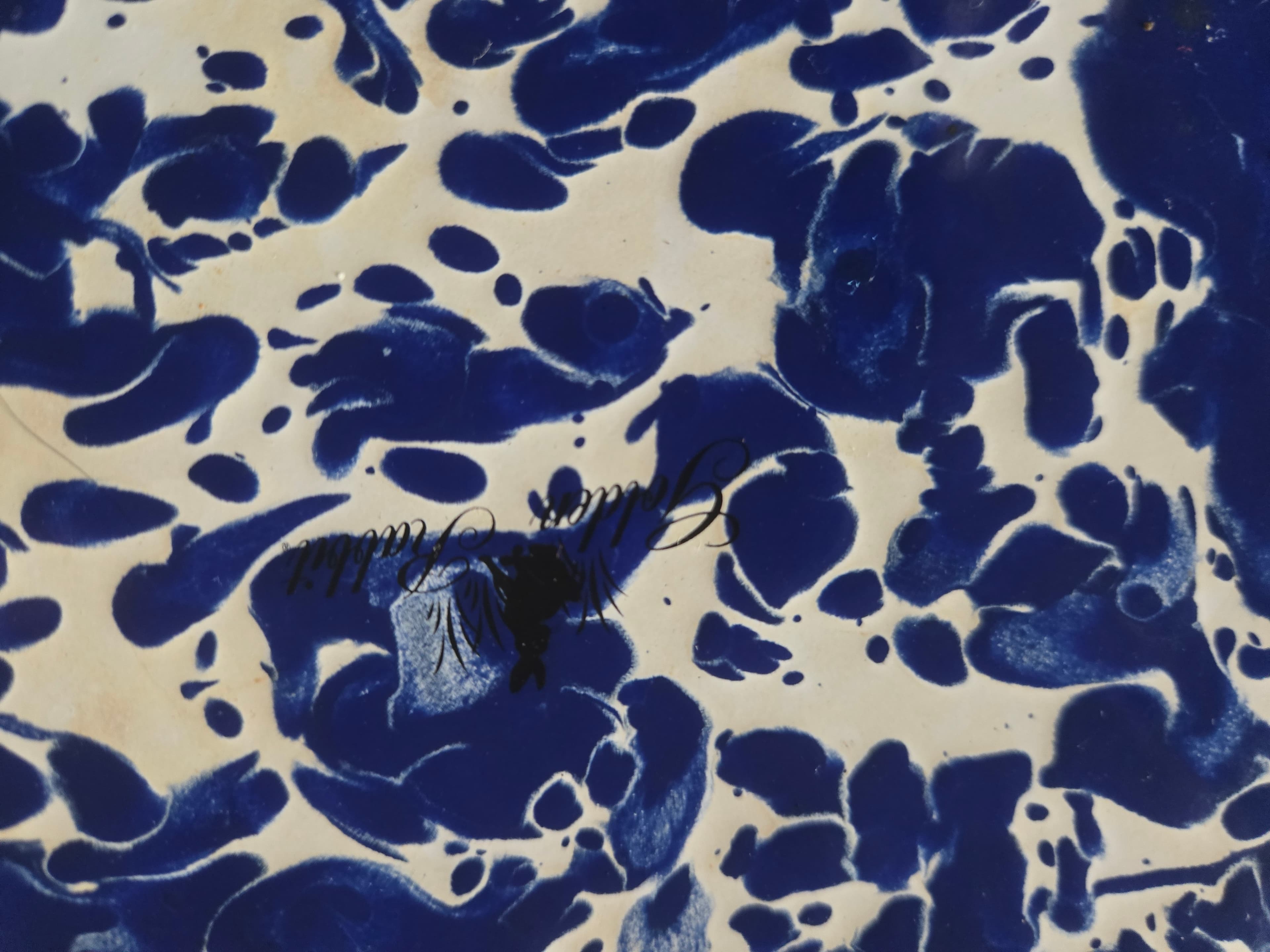 Granite Ware Blue Speckled Enamel Stock Pot with Lid - Thumbnail 4