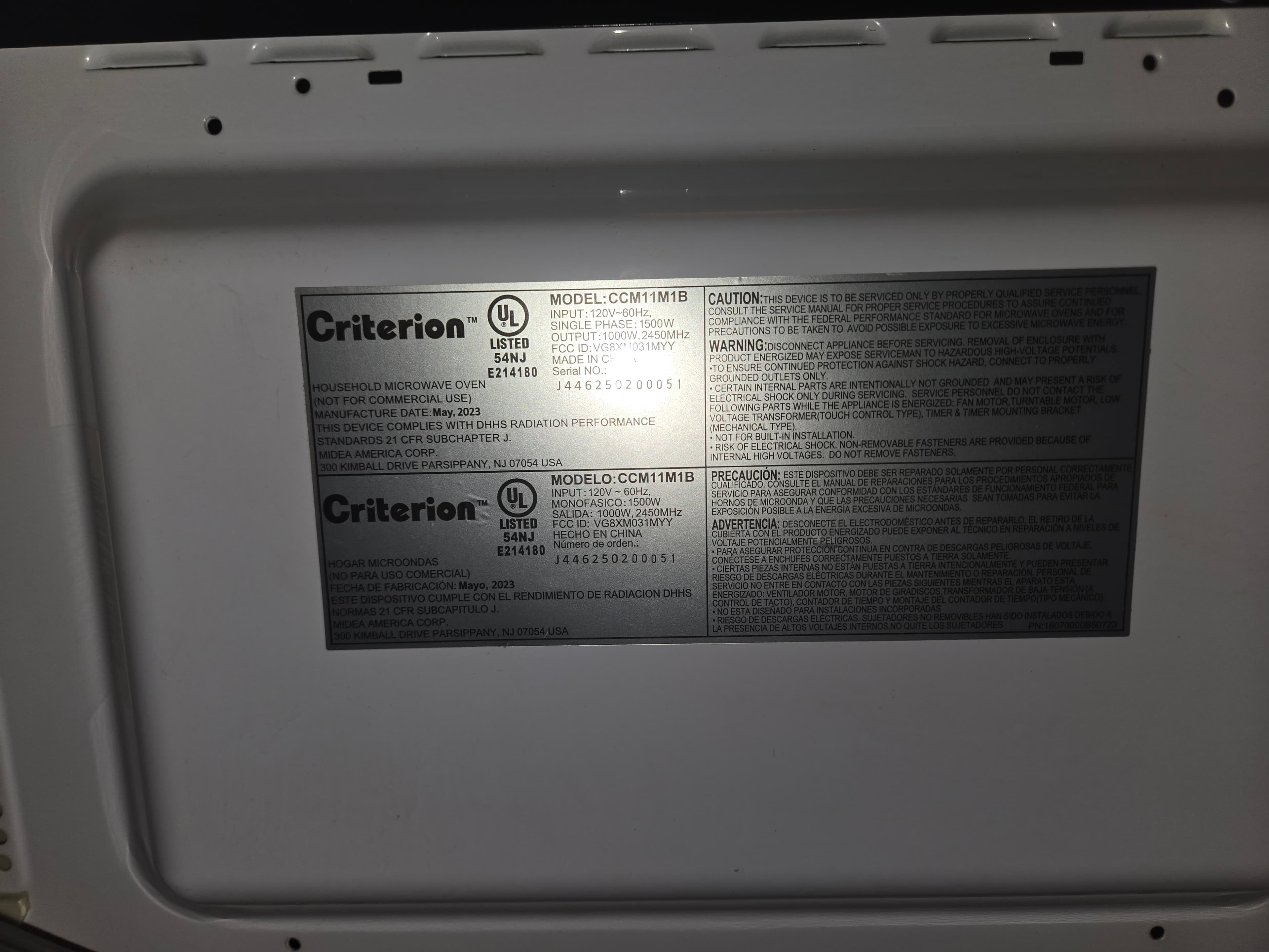 Black Countertop Microwave with Digital Controls - Thumbnail 5