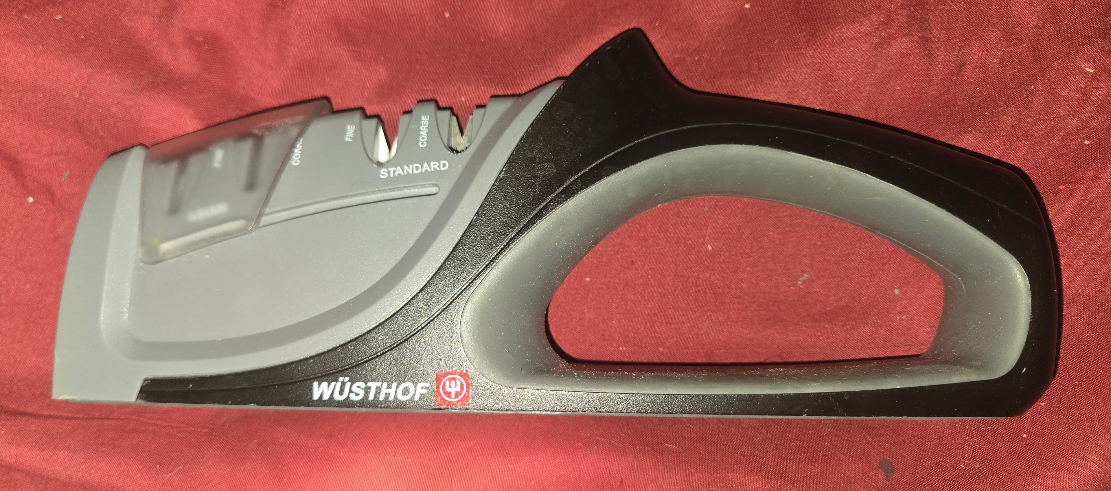 Wüsthof Knife Sharpener with Coarse and Fine Slots