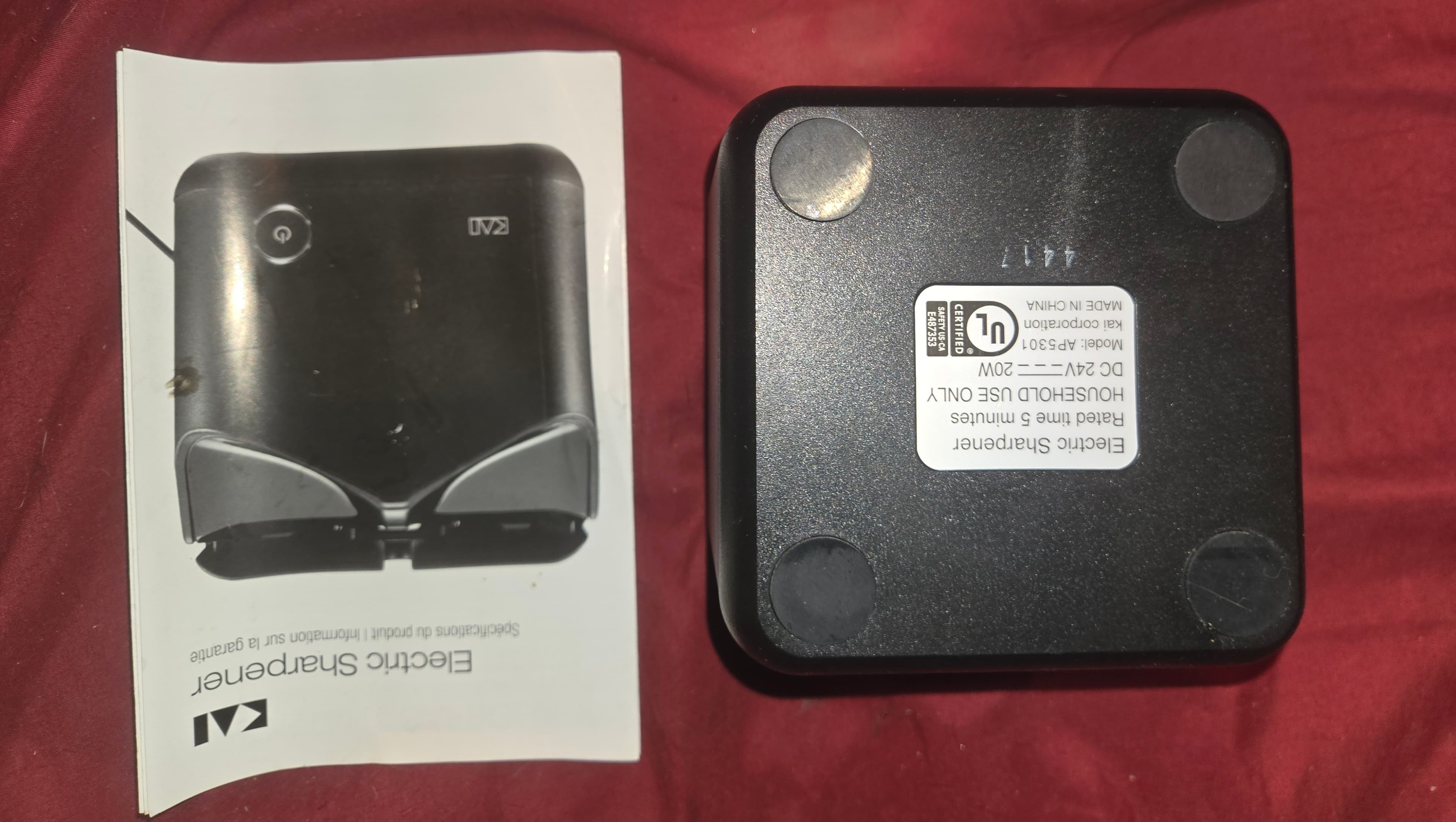 KAI AP5301 Electric Sharpener - Thumbnail 3