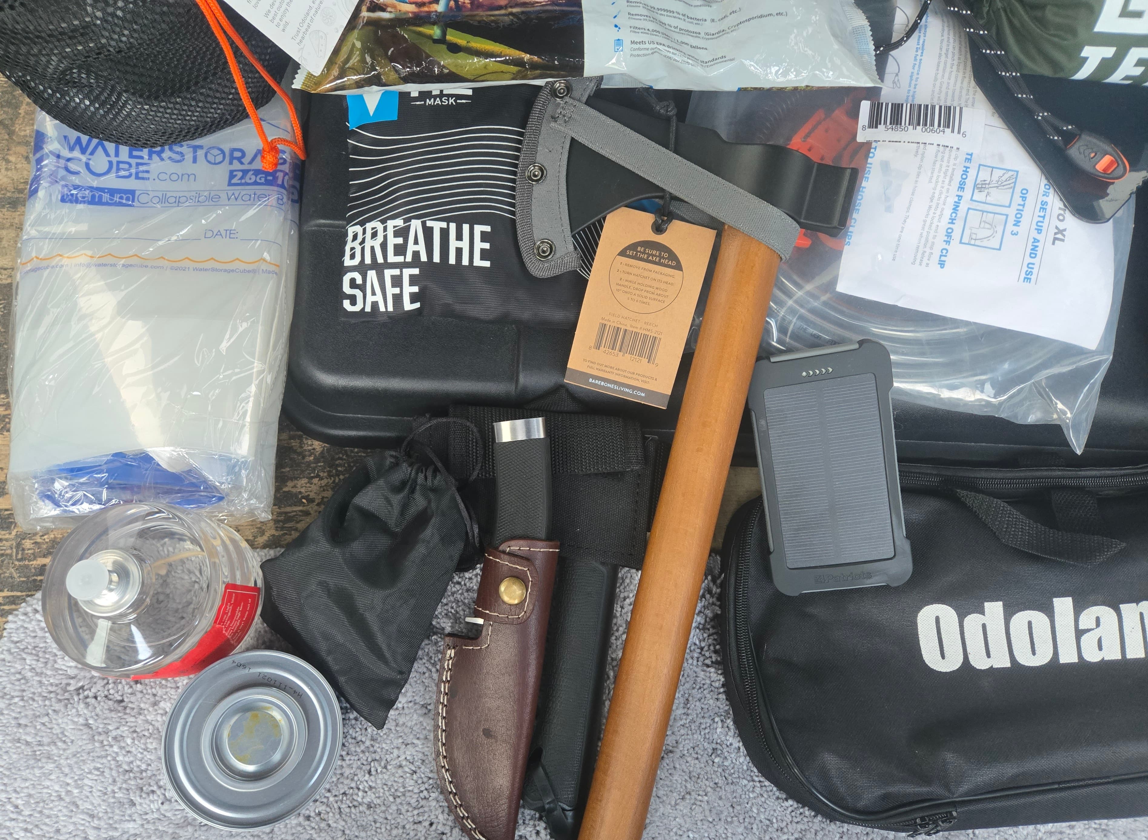 Ultimate Camping & Survival Gear Bundle (Includes Storage Tote) - Thumbnail 2