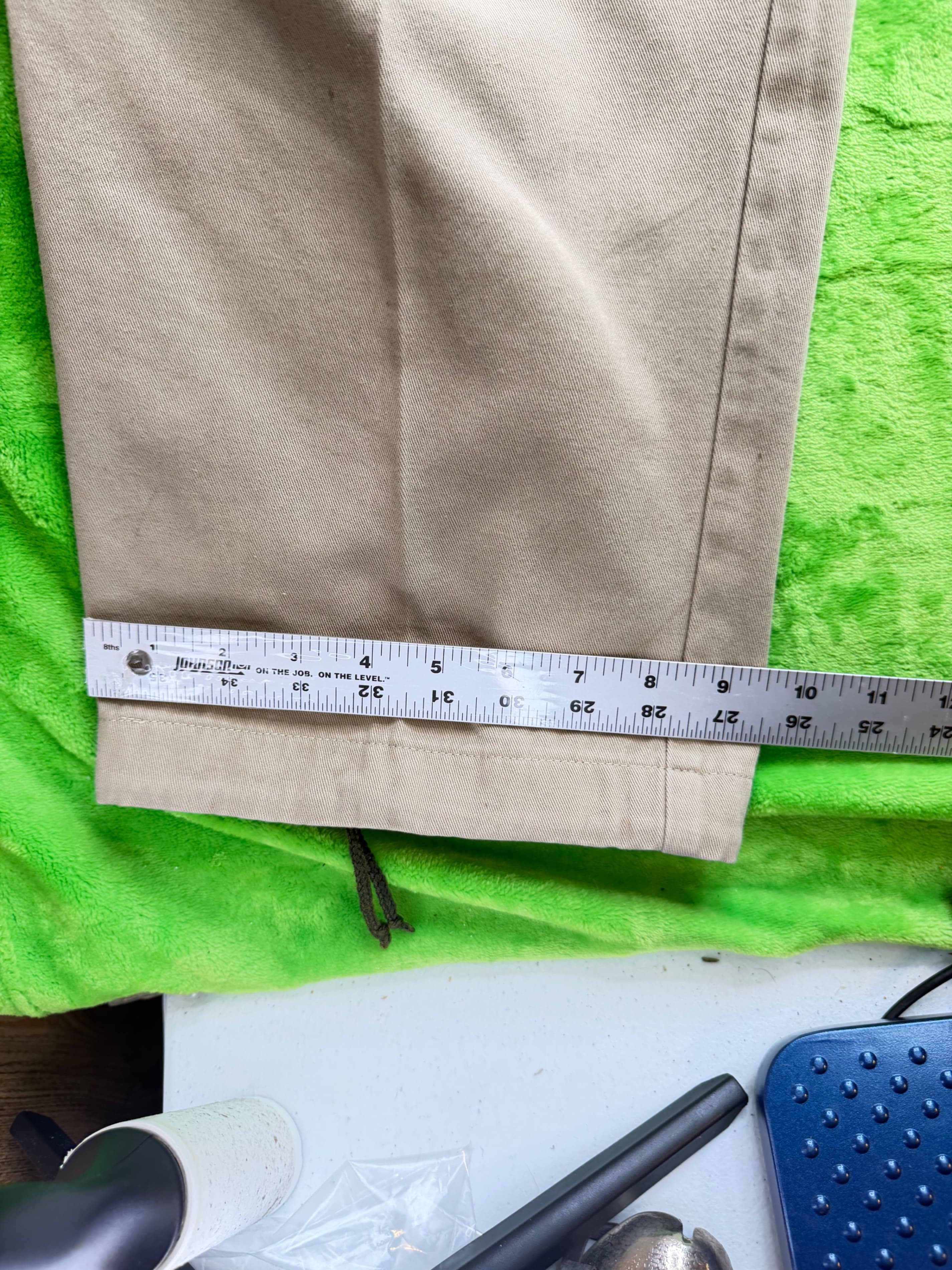 Vtg Cabela's Sidney NE Cargo Pants Mens 36x30 Khaki 100% Cotton USA - Thumbnail 12