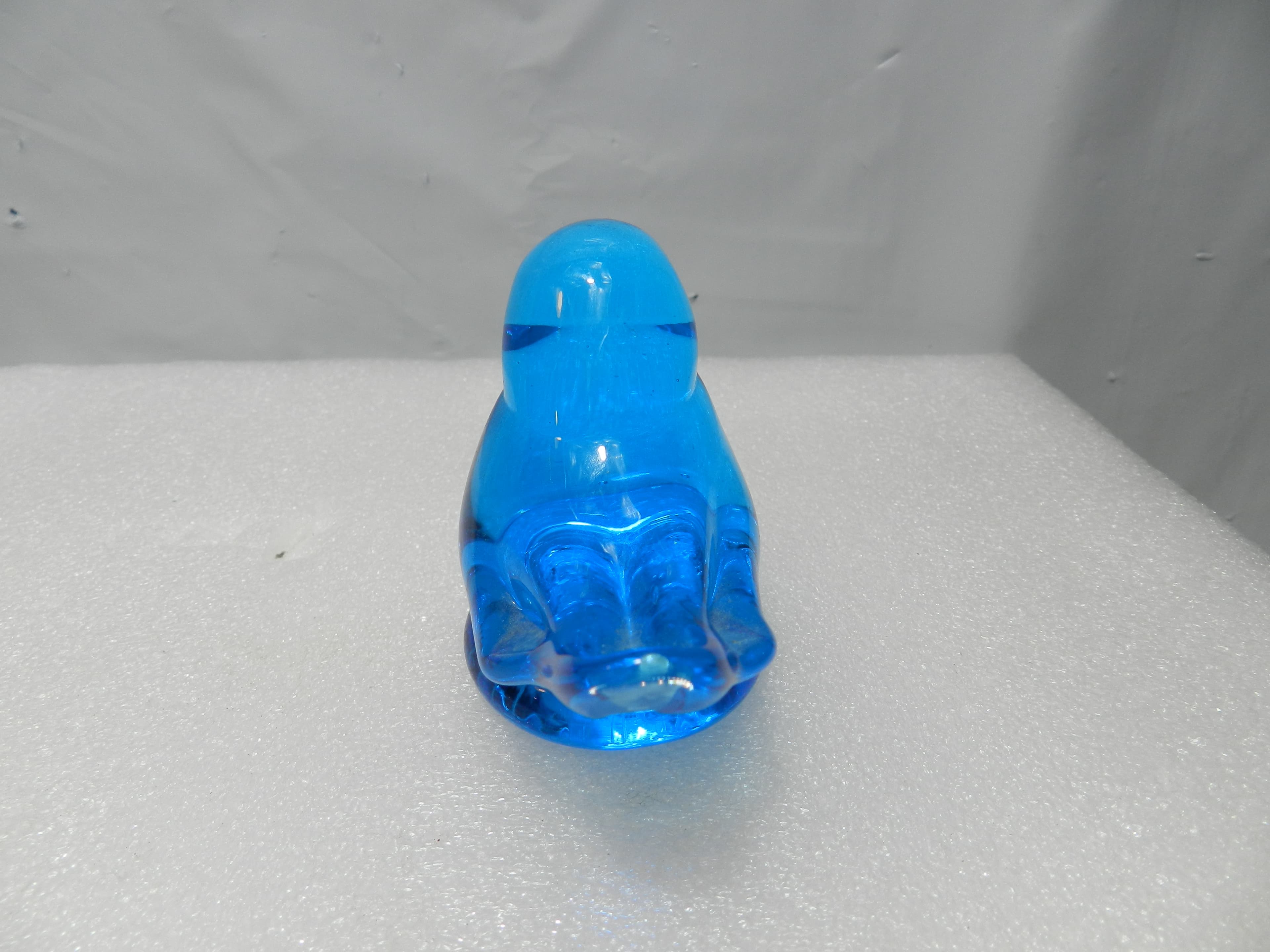 2 Authentic Terra Studios Bluebird of Happiness Glass Birds Leo Ward 1987 (N9J) - Thumbnail 3