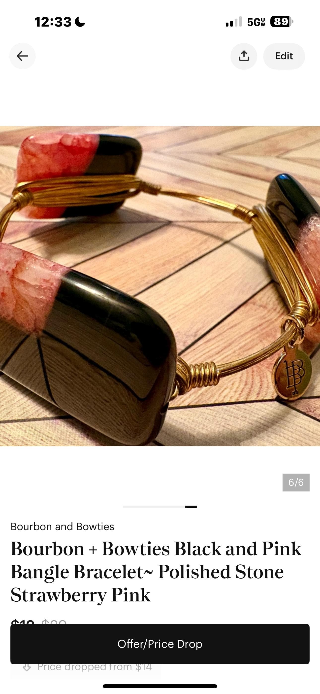 5 Bourbon and Bowties Bangle Bracelets - Thumbnail 6