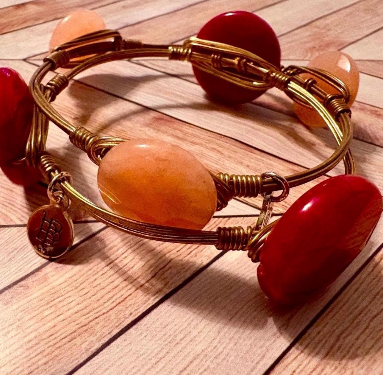 5 Bourbon and Bowties Bangle Bracelets - Thumbnail 5