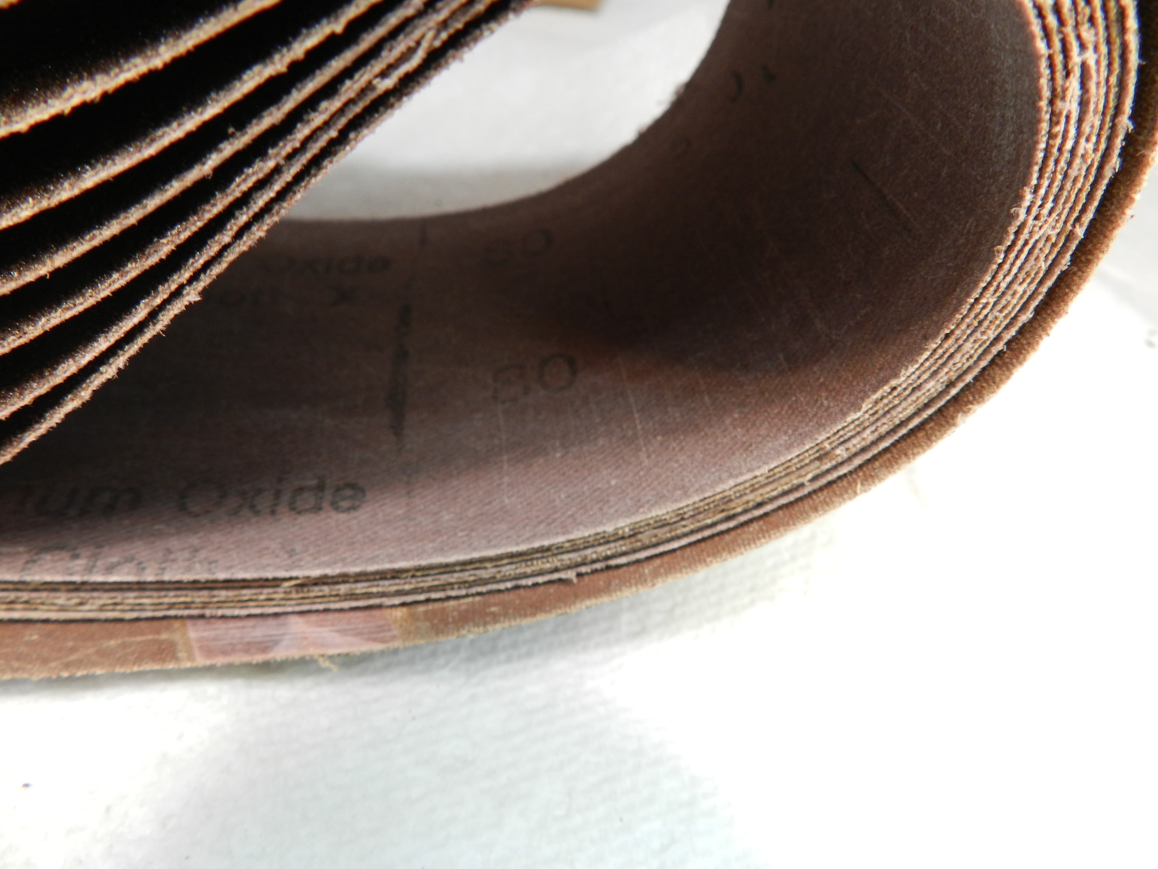 10 PACK 3x21 Inch Sanding Belts Sander Sheet 80 Grit Aluminum Oxide (N20J) - Thumbnail 2