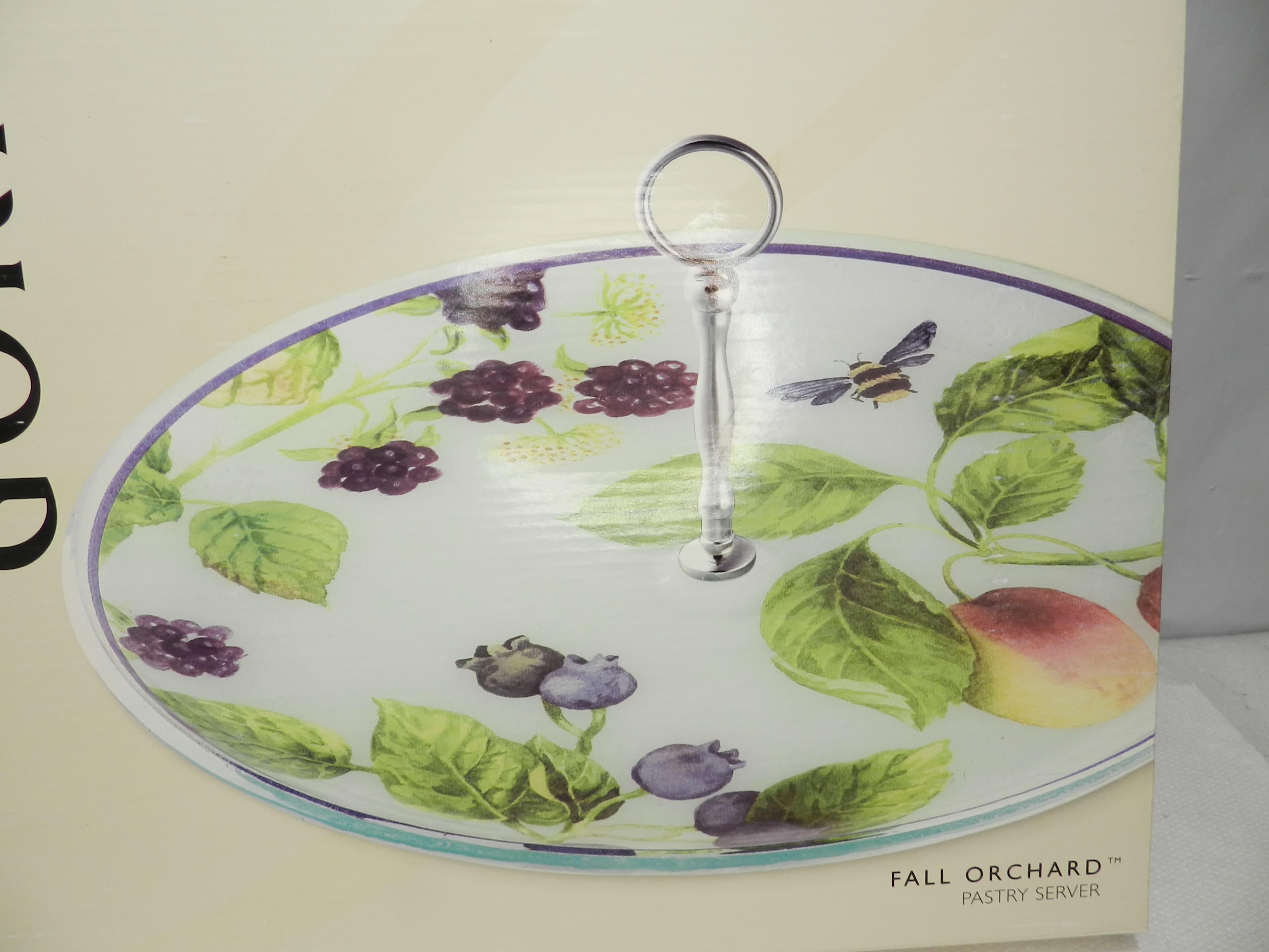 Gorham Fall Orchard Pastry Server 10.75" Crystal (N21J) - Thumbnail 4