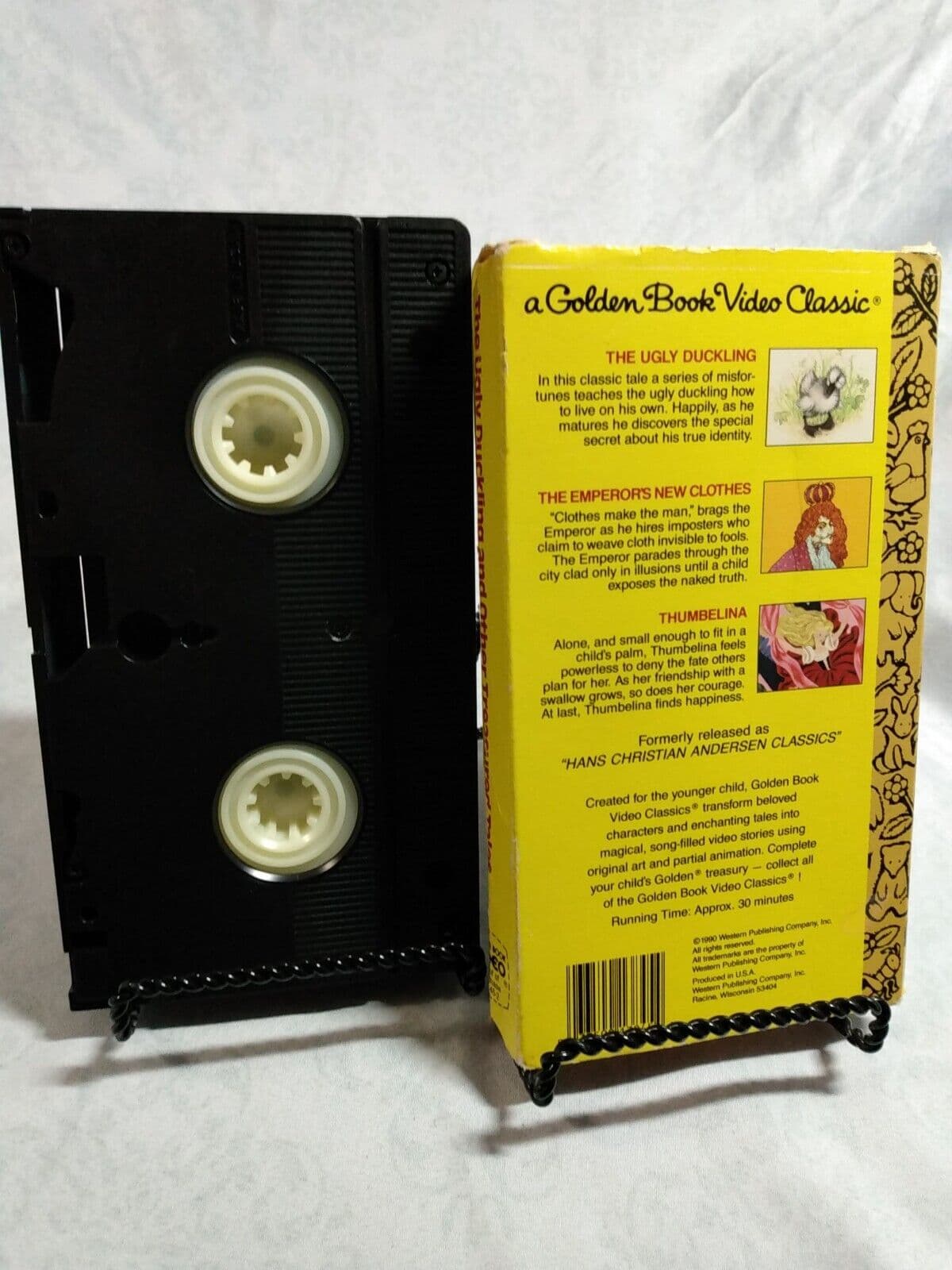 The Ugly Duckling and Other Treasured Tales VHS 1990 a Golden Book Video - Thumbnail 3