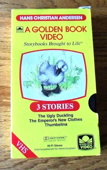 The Ugly Duckling and Other Treasured Tales VHS 1990 a Golden Book Video - Thumbnail 8