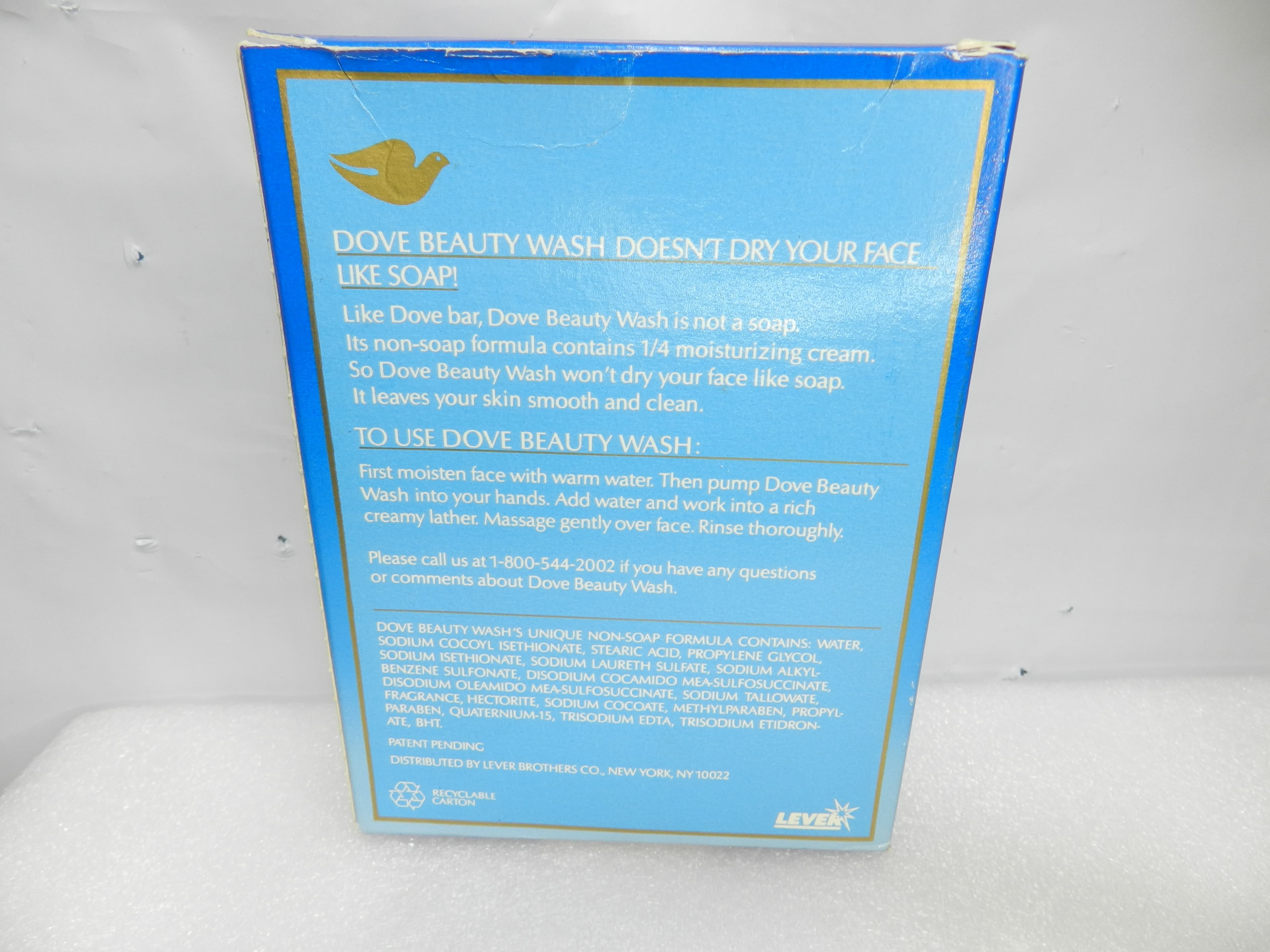 Vtg Dove Beauty Wash Liquid Soap - 8 fl oz -1/4 Moisturizing Cream  N24J - Thumbnail 2