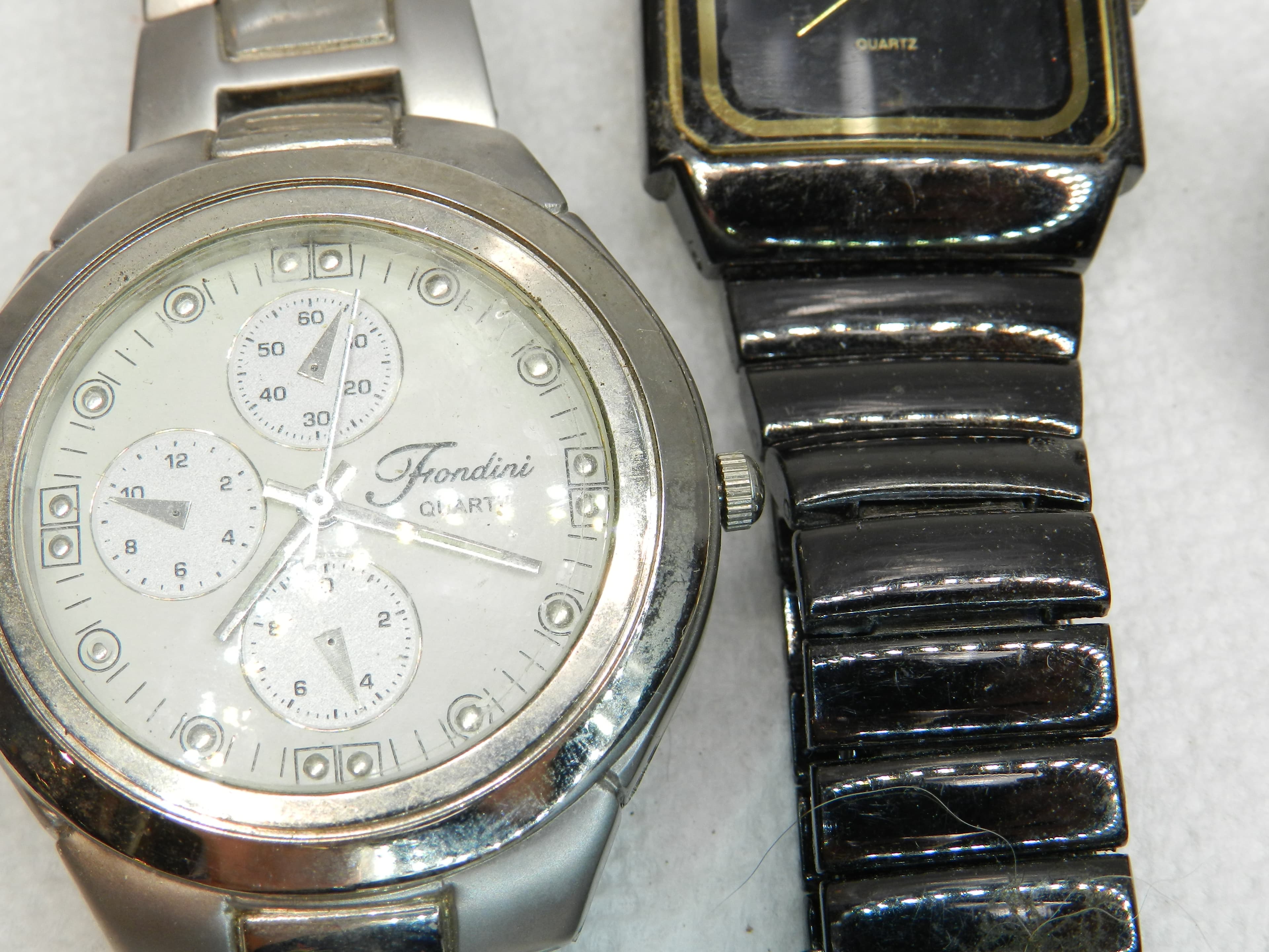 12 Vintage Mens Wrist Watches Mixed Brands (N25J) - Thumbnail 8