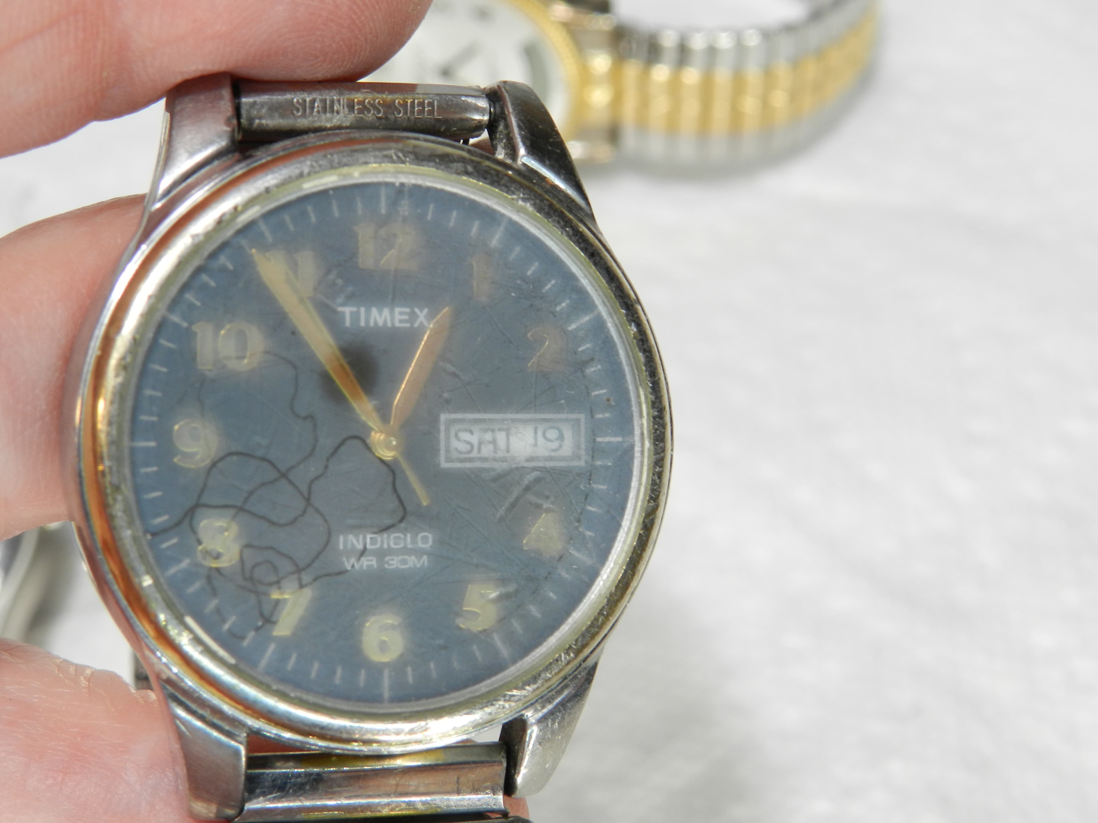 12 Vintage Mens Wrist Watches Mixed Brands (N25J) - Thumbnail 9