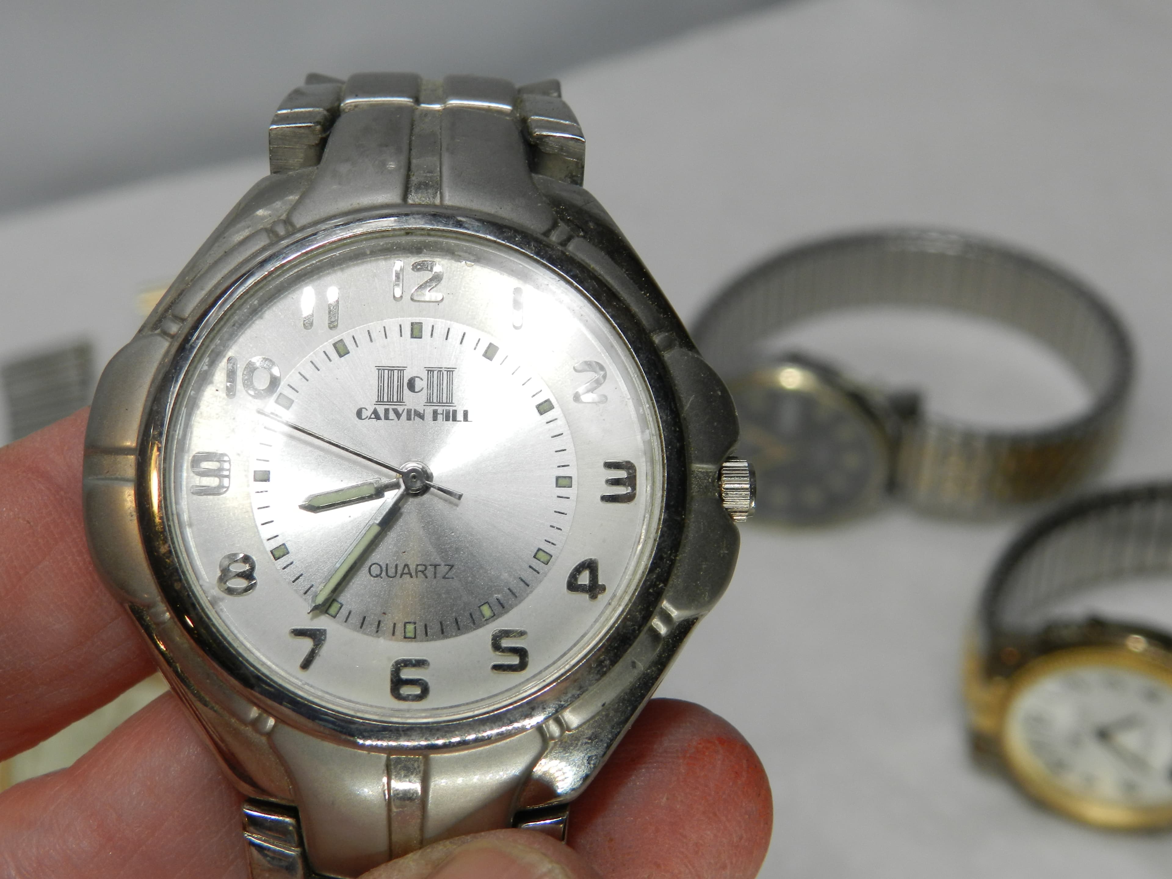 12 Vintage Mens Wrist Watches Mixed Brands (N25J) - Thumbnail 12