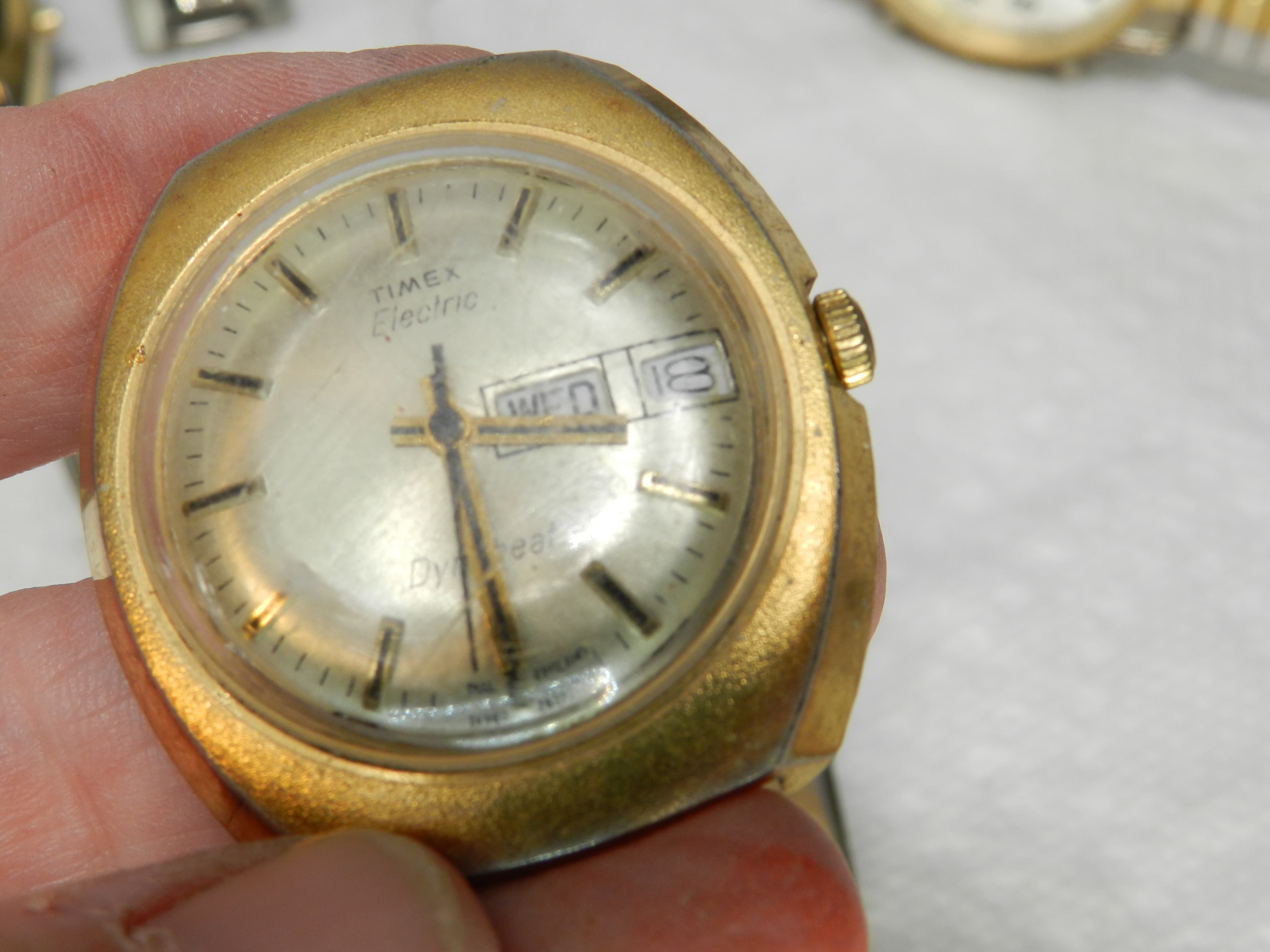 12 Vintage Mens Wrist Watches Mixed Brands (N25J) - Thumbnail 18