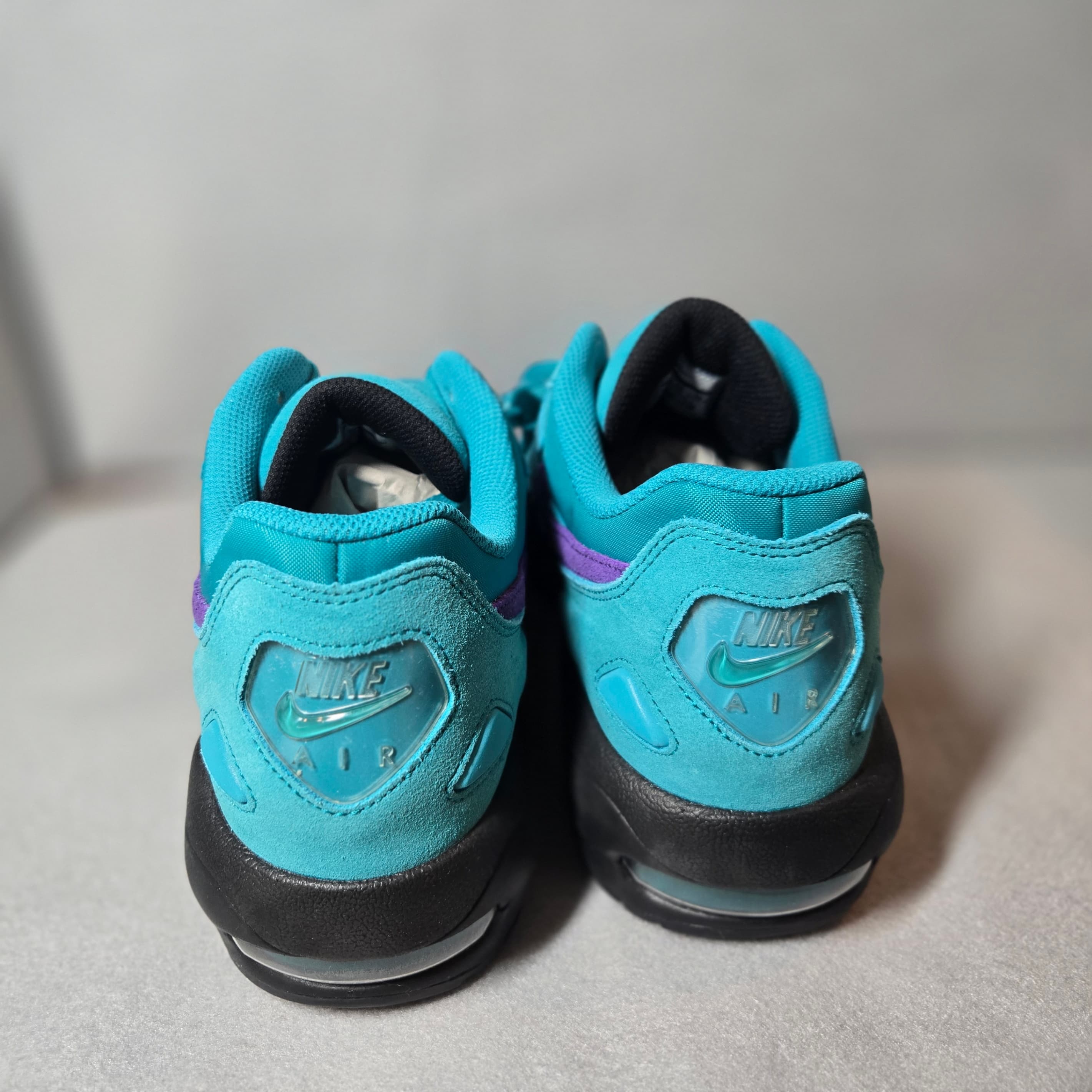 Nike Air Max Sneakers Teal Purple Size 12 - Thumbnail 4