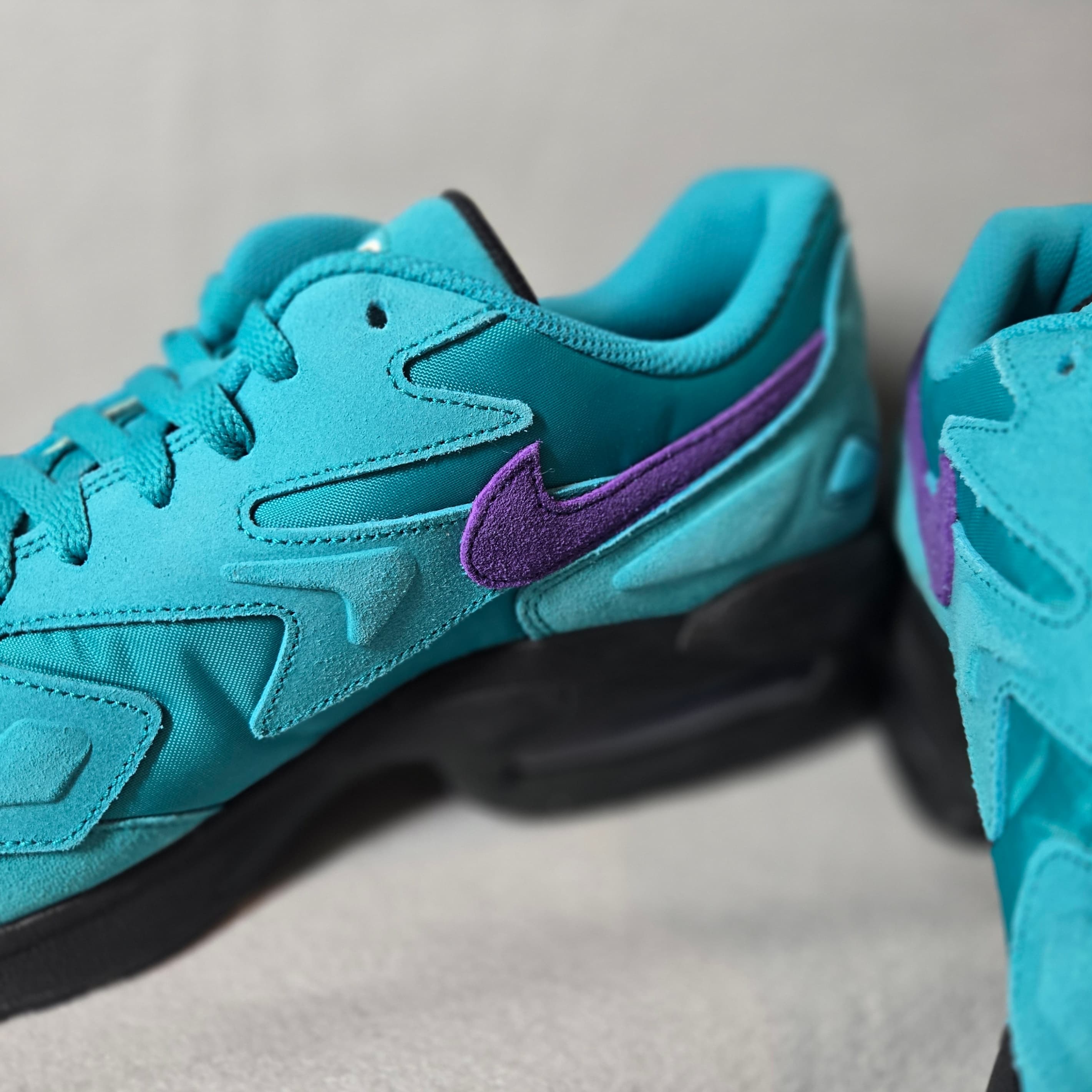 Nike Air Max Sneakers Teal Purple Size 12 - Thumbnail 2