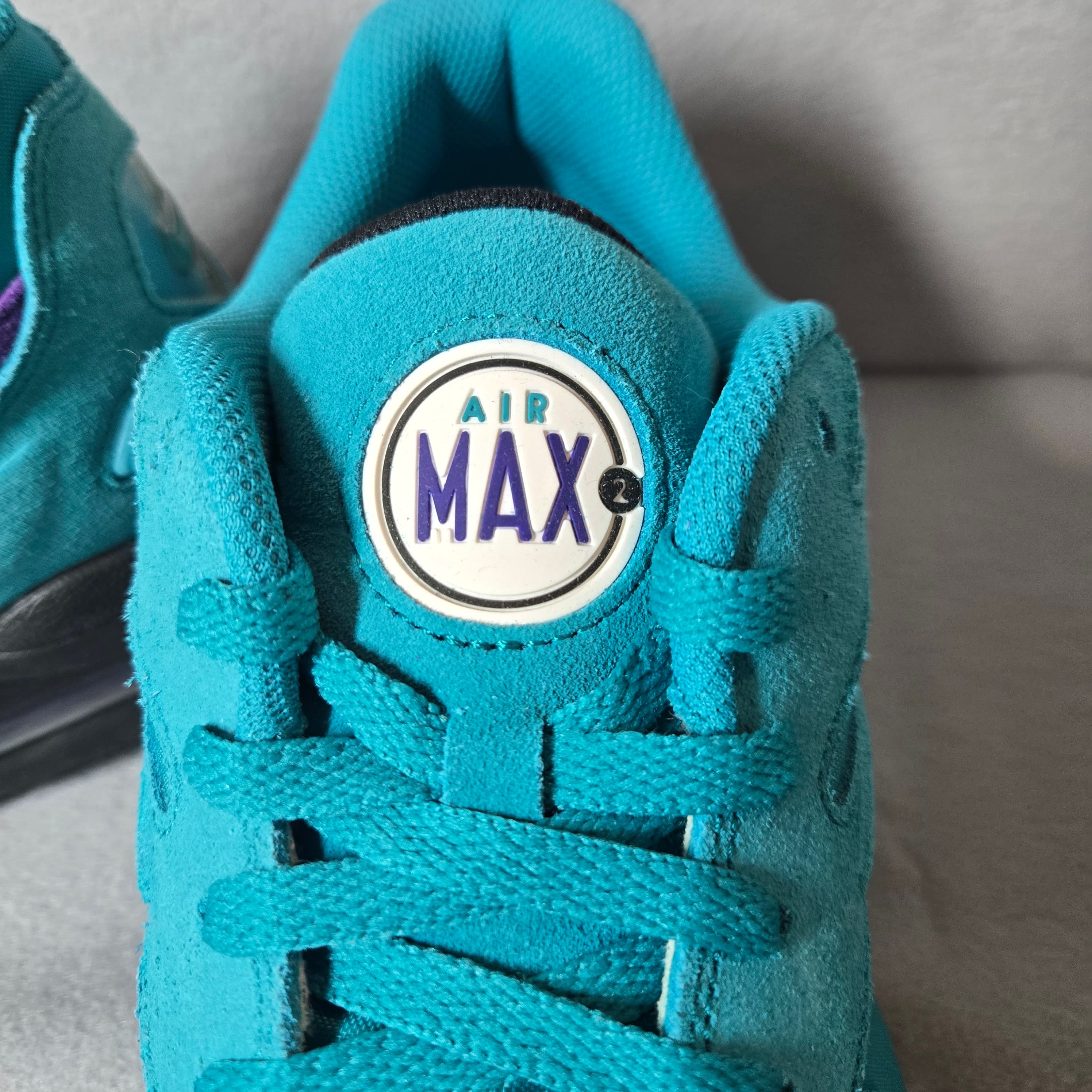 Nike Air Max Sneakers Teal Purple Size 12 - Thumbnail 7