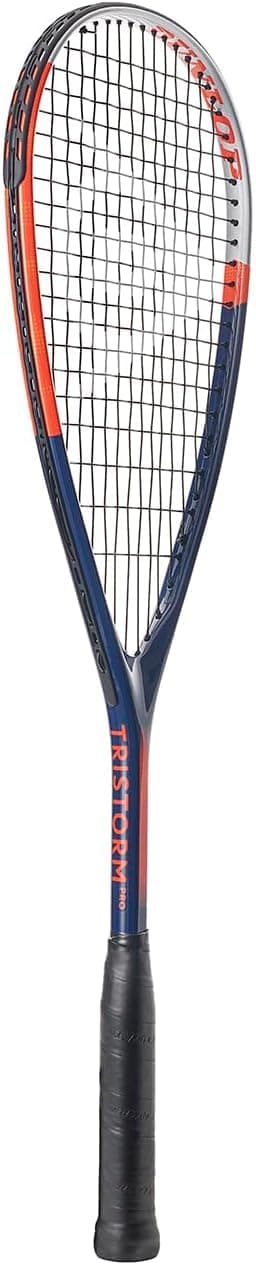 Dunlop Sports Tristorm Pro Squash Racket 10351964 Dark Blue/Orange/Silver - Thumbnail 3