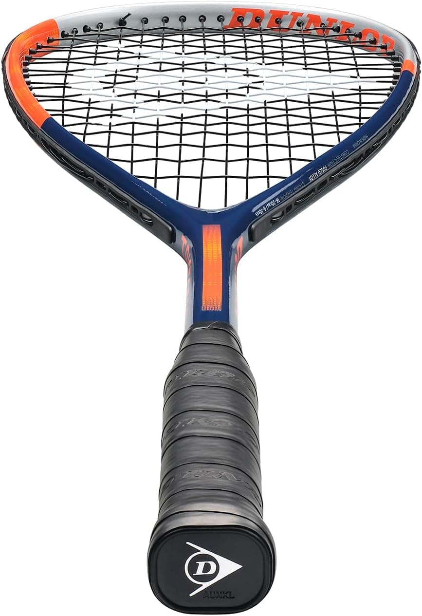 Dunlop Sports Tristorm Pro Squash Racket 10351964 Dark Blue/Orange/Silver - Thumbnail 4