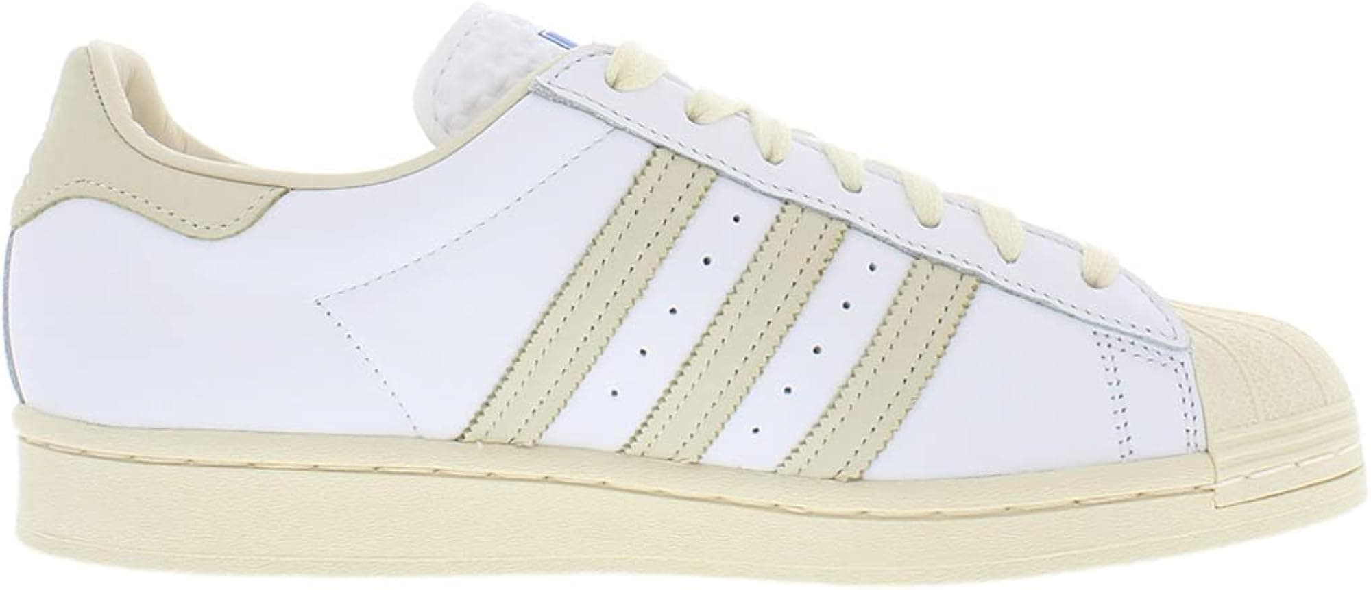 adidas Men's Originals Superstar Shoes - Cloud White/Cream White/Blue Bird - 5 - Thumbnail 3