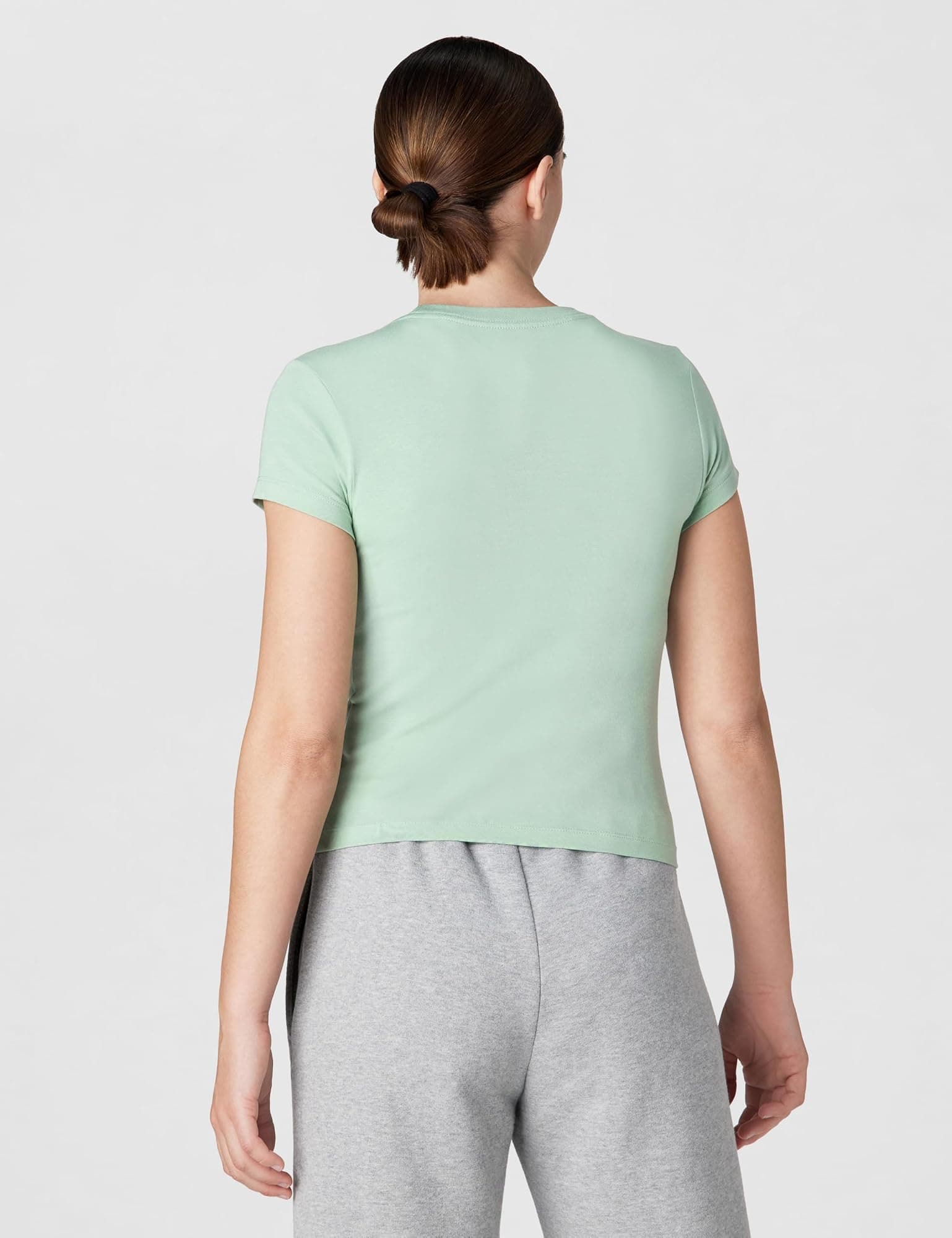 Nike Women's Sportswear Chill Knit T-Shirt - Steam/Sail - X-Small - Thumbnail 3