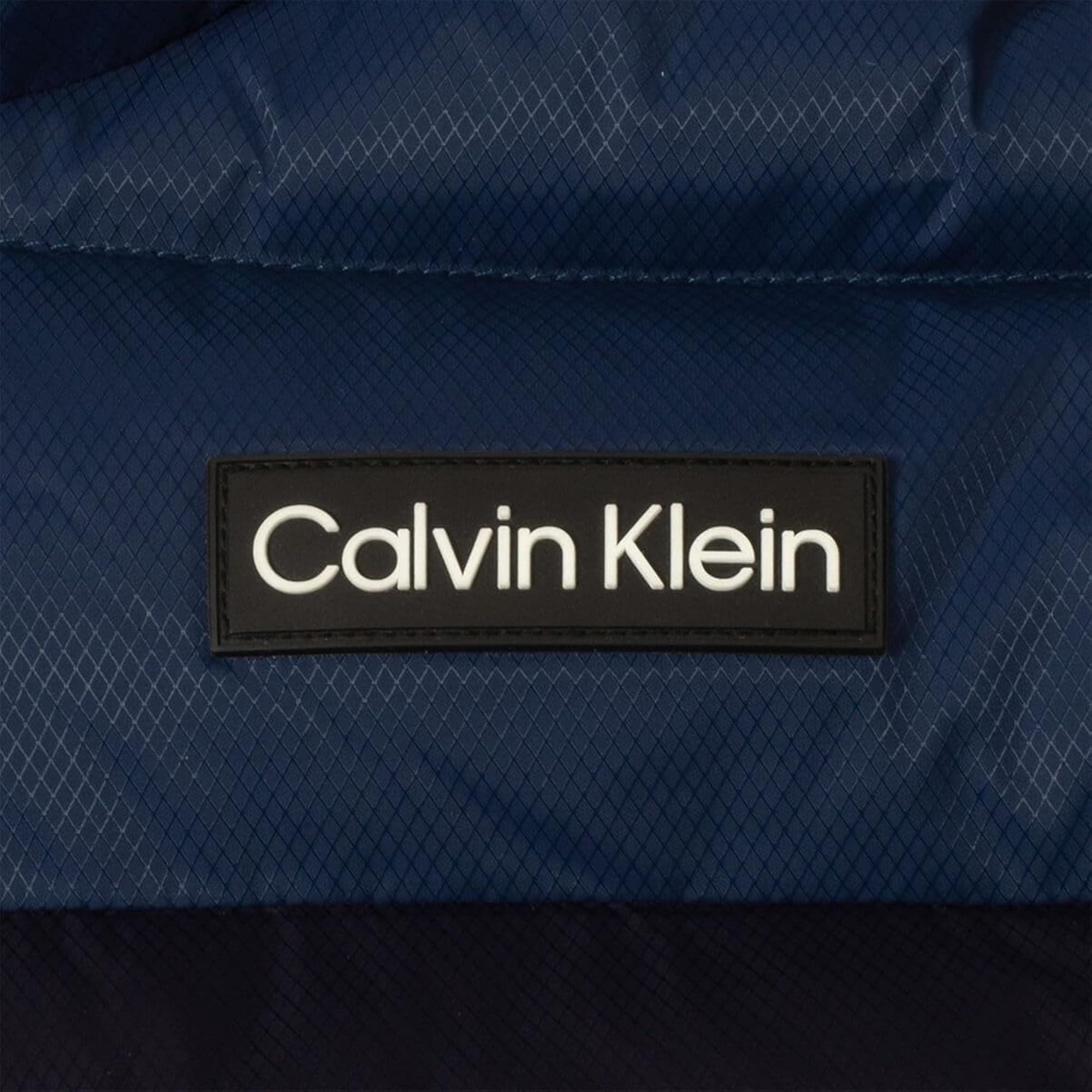 Calvin Klein Men's San Gabriel Padded Woven Jacquard Jacket - Navy Northsea - Sm - Thumbnail 7