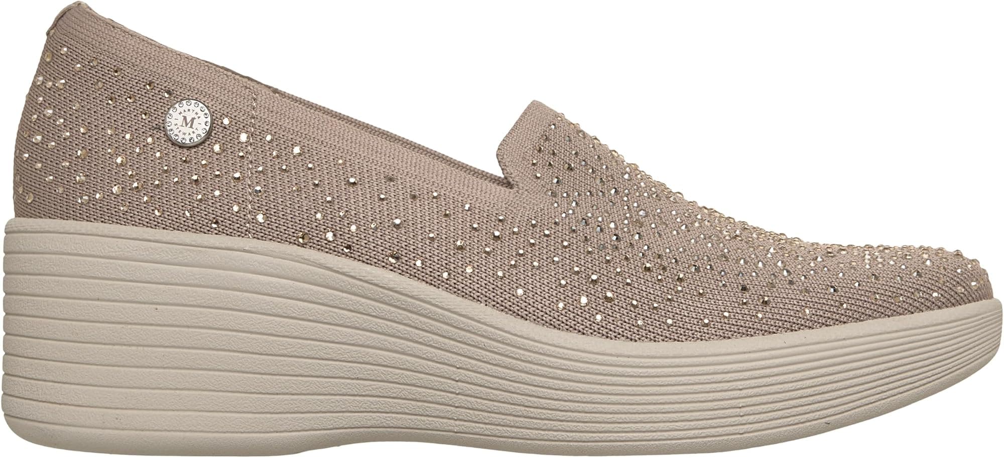 Skechers Womens Martha Stewart Relaxed Fit Parallel Lite - Lavish - Taupe - 6.5 - Thumbnail 5