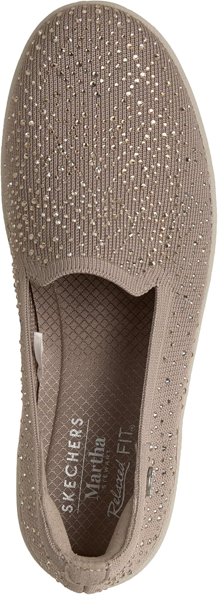 Skechers Womens Martha Stewart Relaxed Fit Parallel Lite - Lavish - Taupe - 6.5 - Thumbnail 3