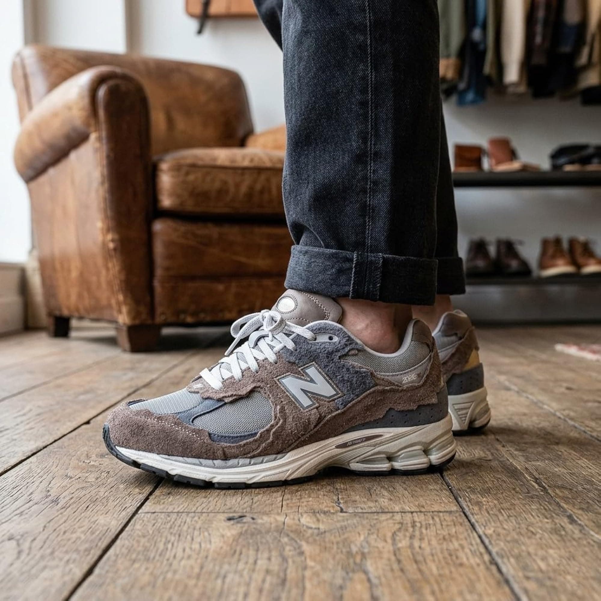 New Balance 2002R 'Protection Pack' (Brown, M20024J7) Men Casual Running Shoes - - Thumbnail 2