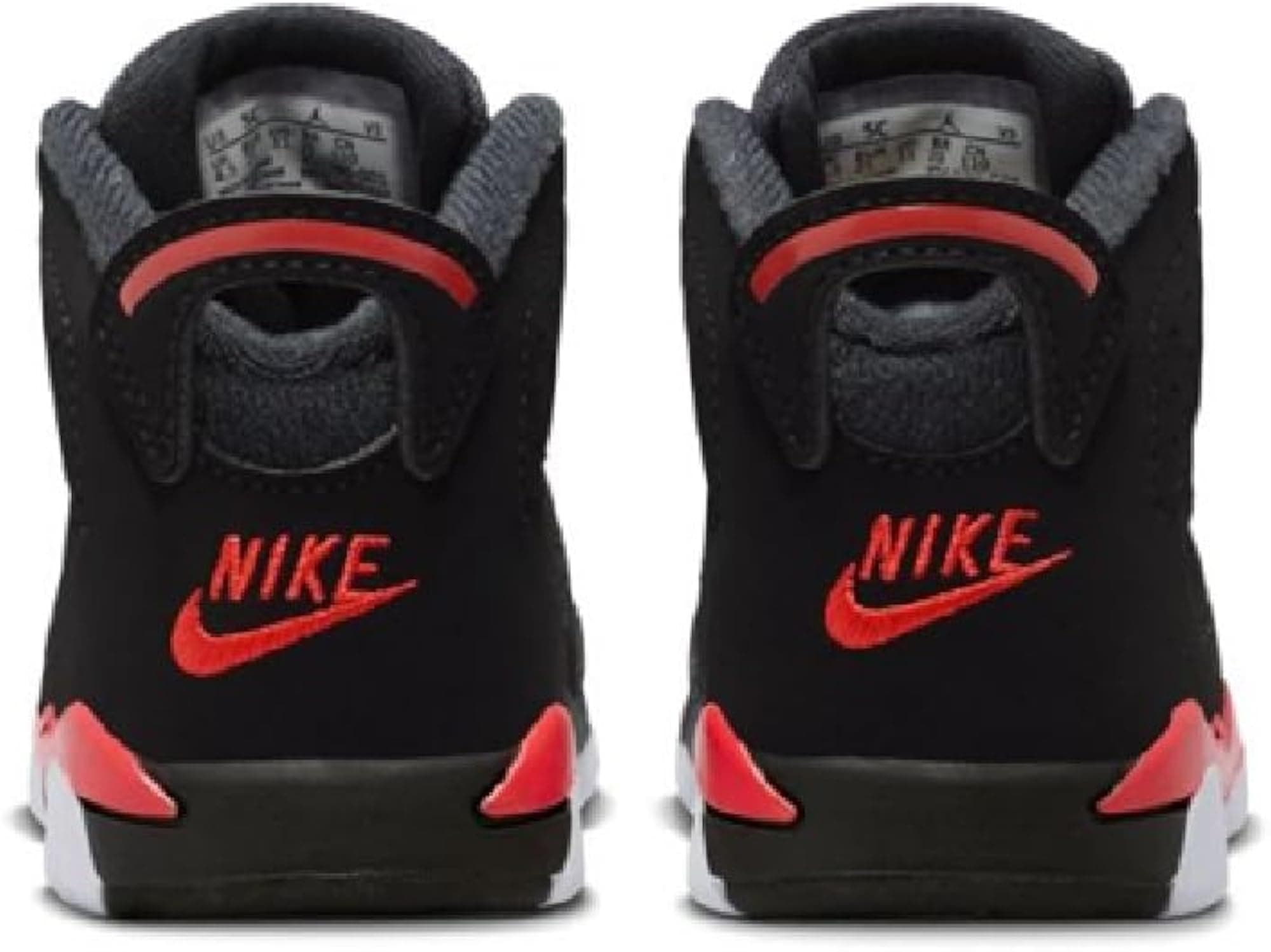 Jordan Air 6 Retro 'Infrared Salesman' Toddler (Black) - Black - 7 Toddler - Thumbnail 4