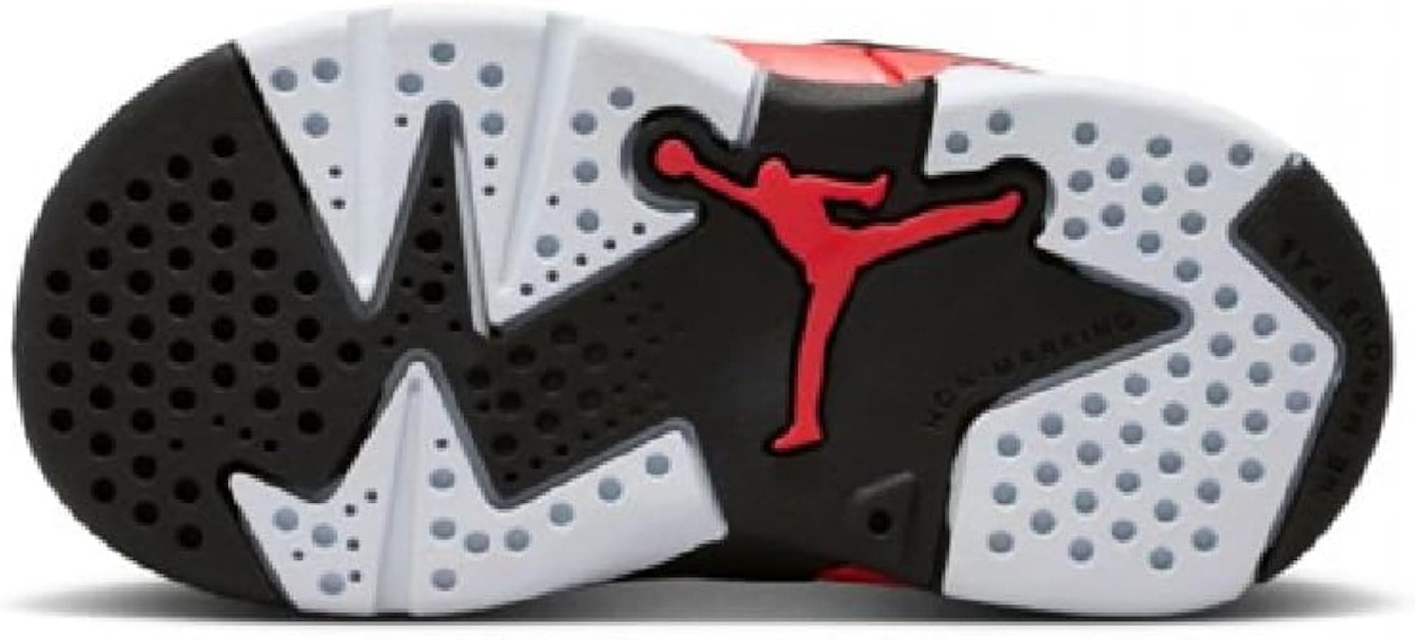 Jordan Air 6 Retro 'Infrared Salesman' Toddler (Black) - Black - 7 Toddler - Thumbnail 5