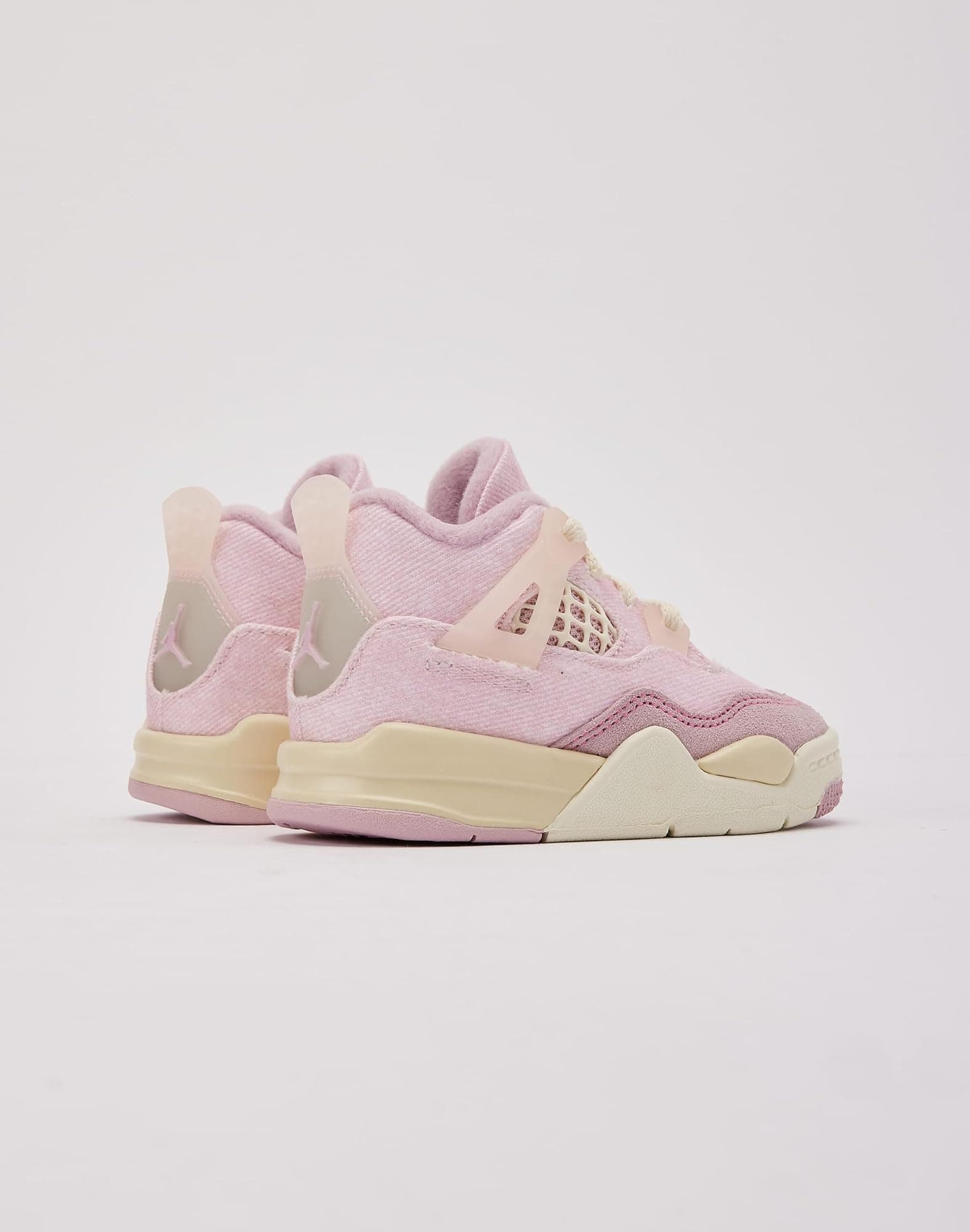 Jordan Air 4 Retro 'Pearl Pink and Iced Carmine' Toddler (Pink) - Pink - 4C - Thumbnail 3