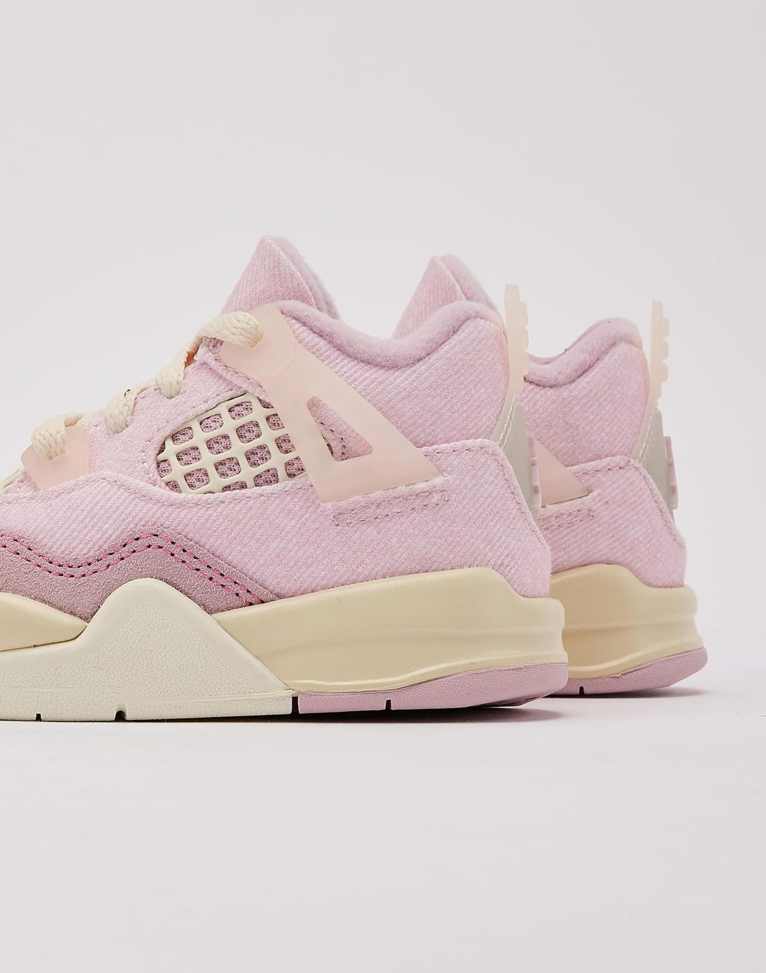 Jordan Air 4 Retro 'Pearl Pink and Iced Carmine' Toddler (Pink) - Pink - 4C - Thumbnail 6