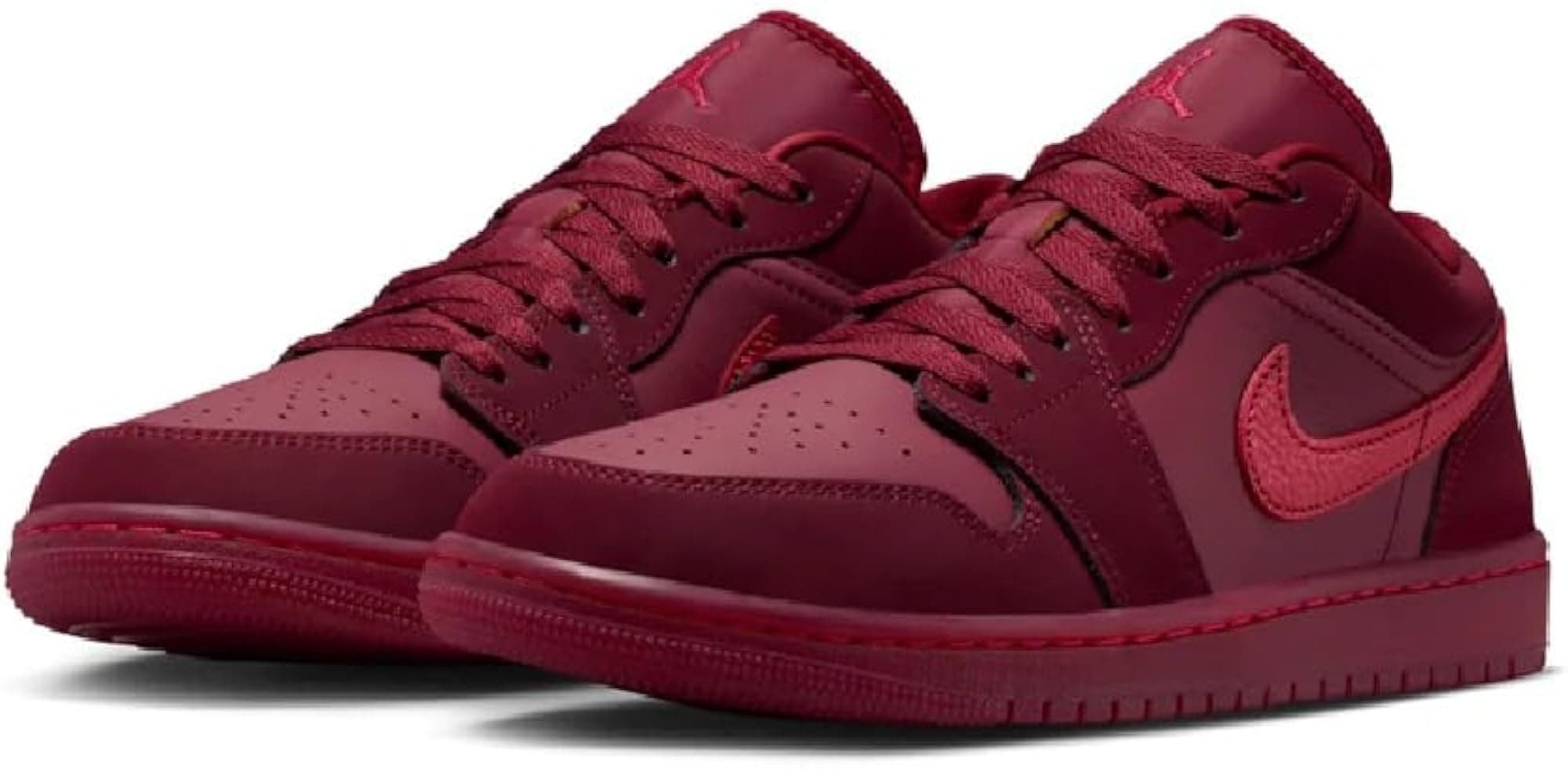 Air Jordan 1 Low SE Women's Shoes (Team Red/Sierra Red) - Team Red/Sierra Red - - Thumbnail 3