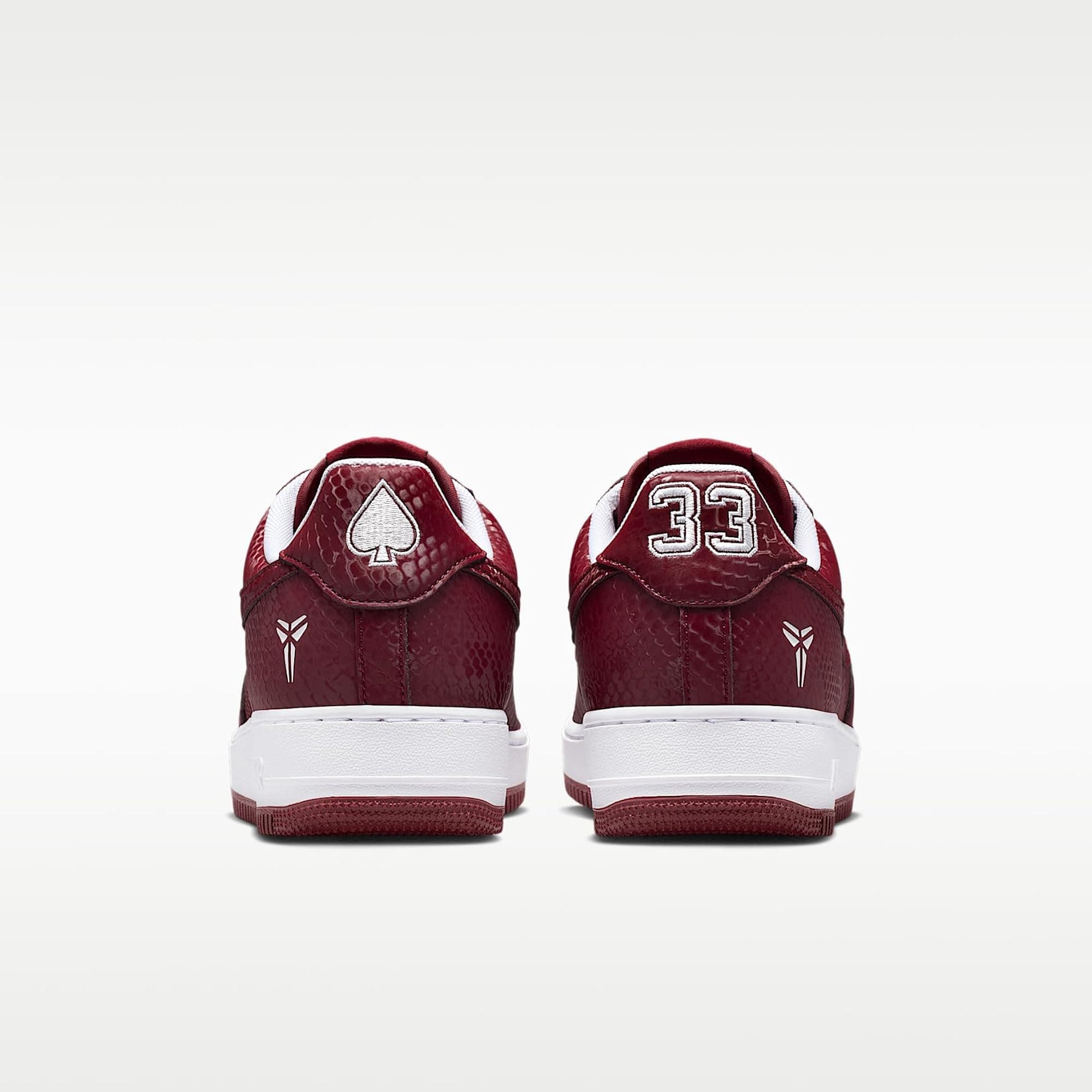 Kobe Air Force 1 Low 'Lower Merino High: Away' Men's Shoes (Team Red/White) - Te - Thumbnail 6