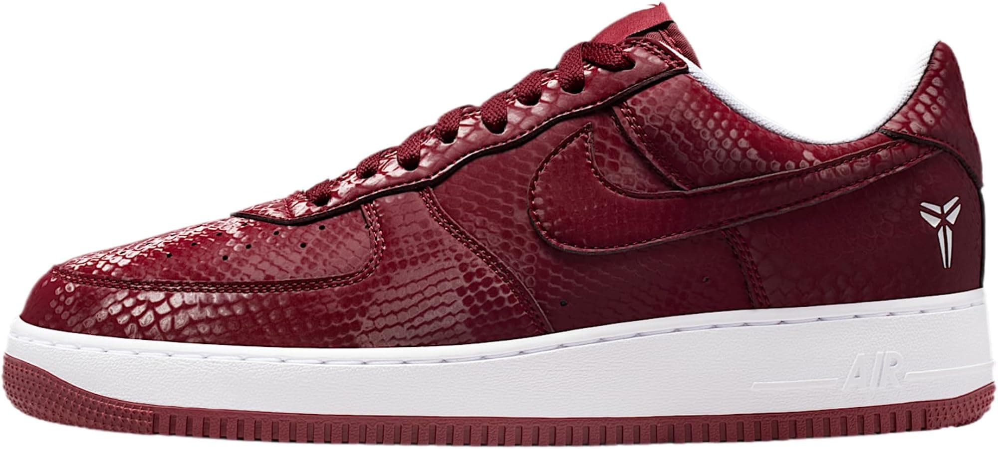 Kobe Air Force 1 Low 'Lower Merino High: Away' Men's Shoes (Team Red/White) - Te