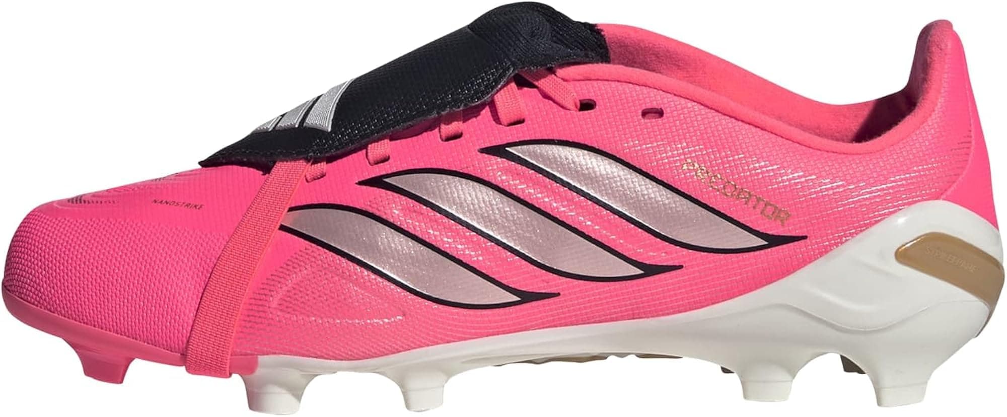 adidas Unisex League Fold-Over Tongue Firm Ground Foot, Solar Turbo/Thermal Chro