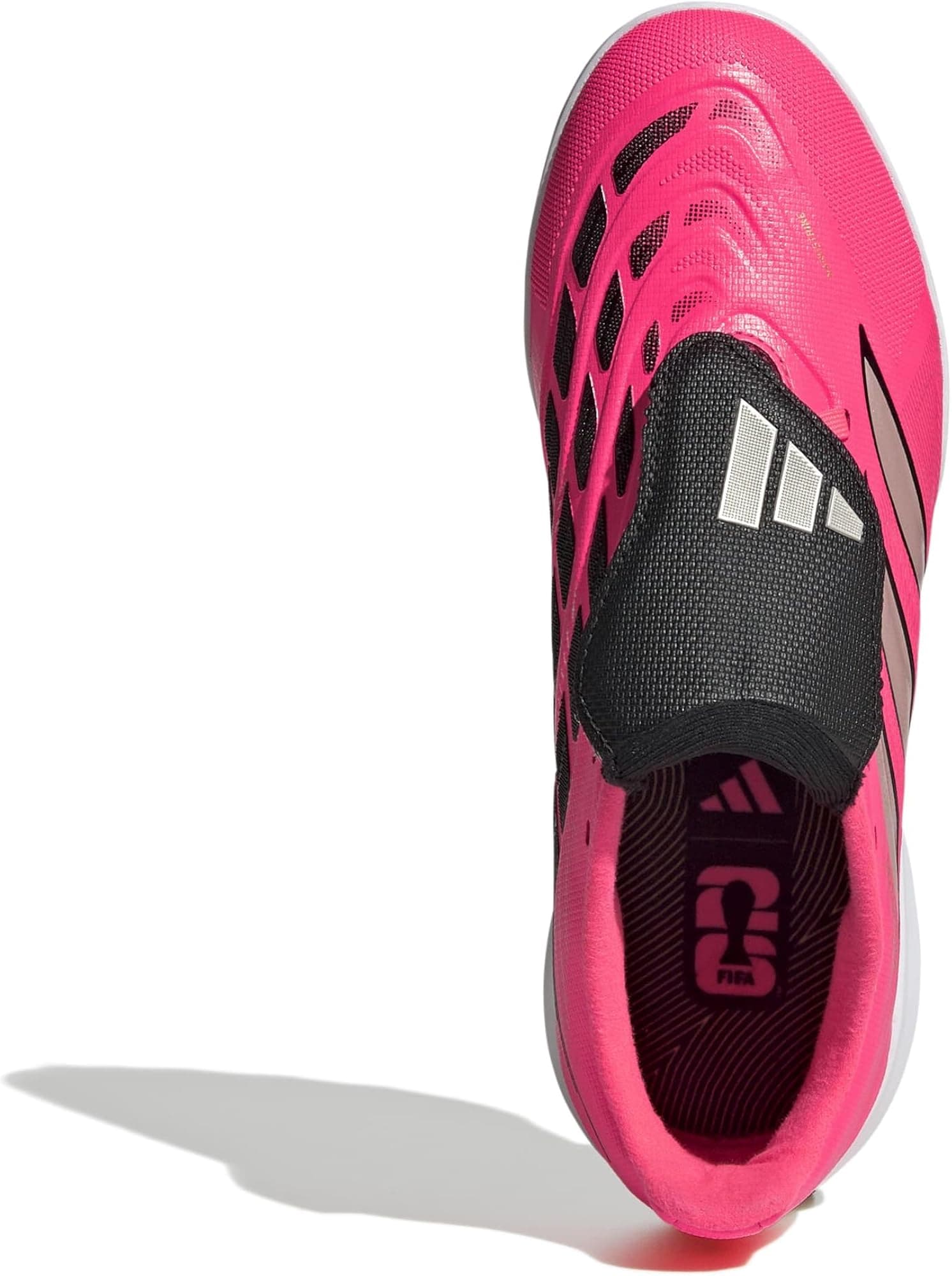 adidas Unisex-Child League Predator Fold-Over Tongue Turf - Solar Turbo/Thermal - Thumbnail 3