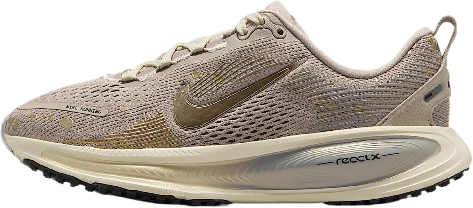 Nike Vomero 18 Big Kids' Road Running Shoes (Cream II/Coconut Milk/Light Smoke G