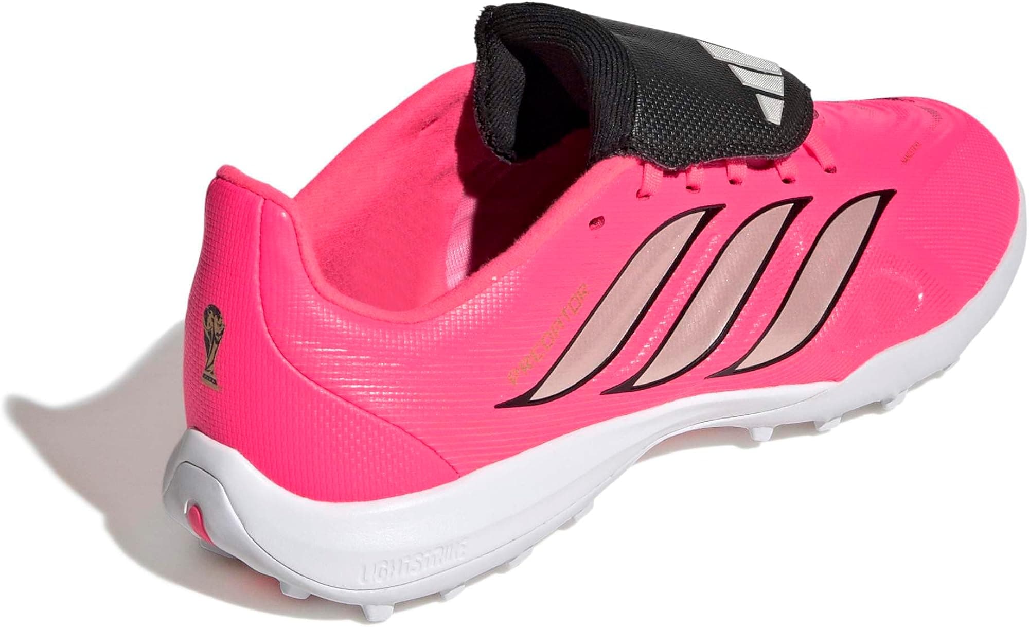 adidas Unisex-Child League Predator Fold-Over Tongue Turf - Solar Turbo/Thermal - Thumbnail 6