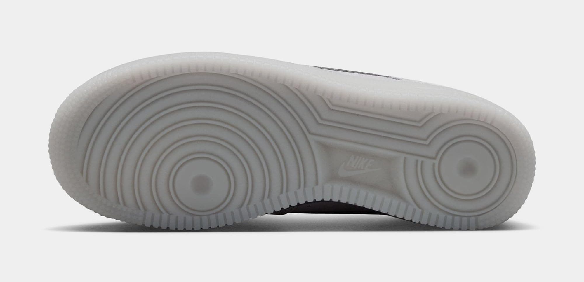 Nike Air Force 1 LV8 3 Grade School Lifestyle Shoes (Wolf Grey/Wolf Grey/Black) - Thumbnail 5