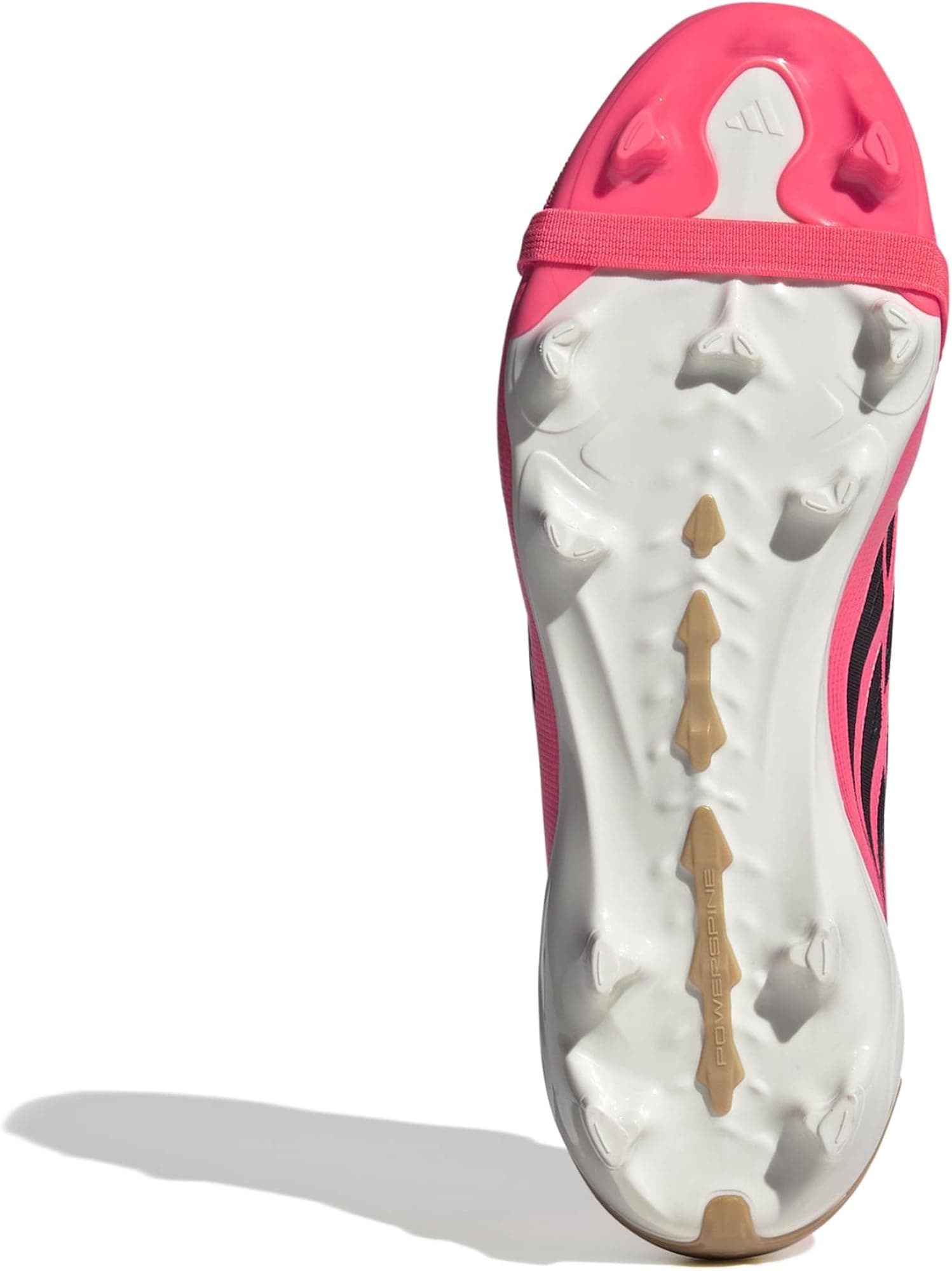 adidas Unisex League Fold-Over Tongue Firm Ground Foot, Solar Turbo/Thermal Chro - Thumbnail 4