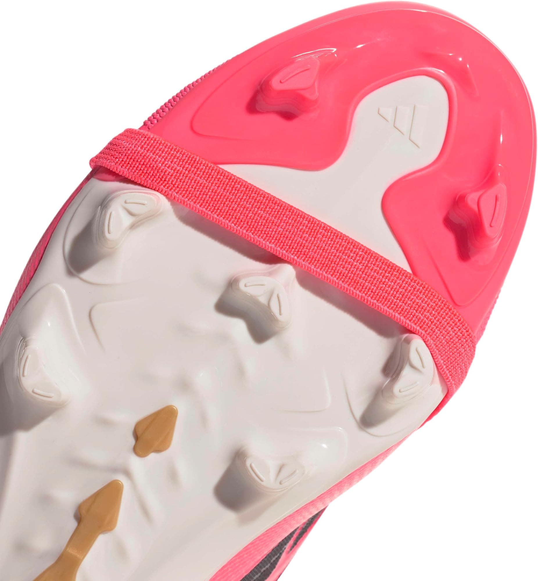 adidas Unisex League Fold-Over Tongue Firm Ground Foot, Solar Turbo/Thermal Chro - Thumbnail 7