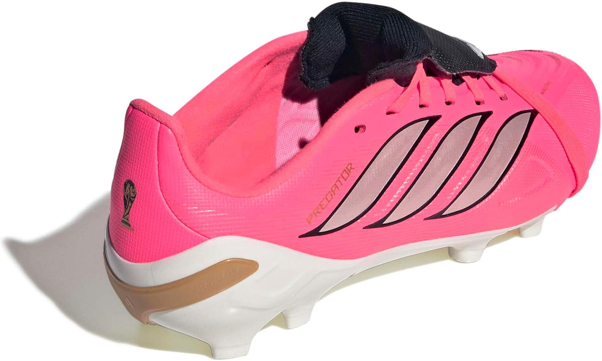 adidas Unisex League Fold-Over Tongue Firm Ground Foot, Solar Turbo/Thermal Chro - Thumbnail 6