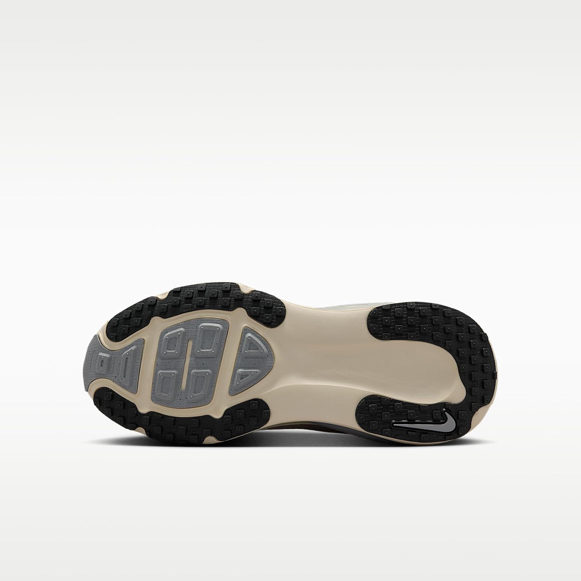 Nike Vomero 18 Big Kids' Road Running Shoes (Cream II/Coconut Milk/Light Smoke G - Thumbnail 2