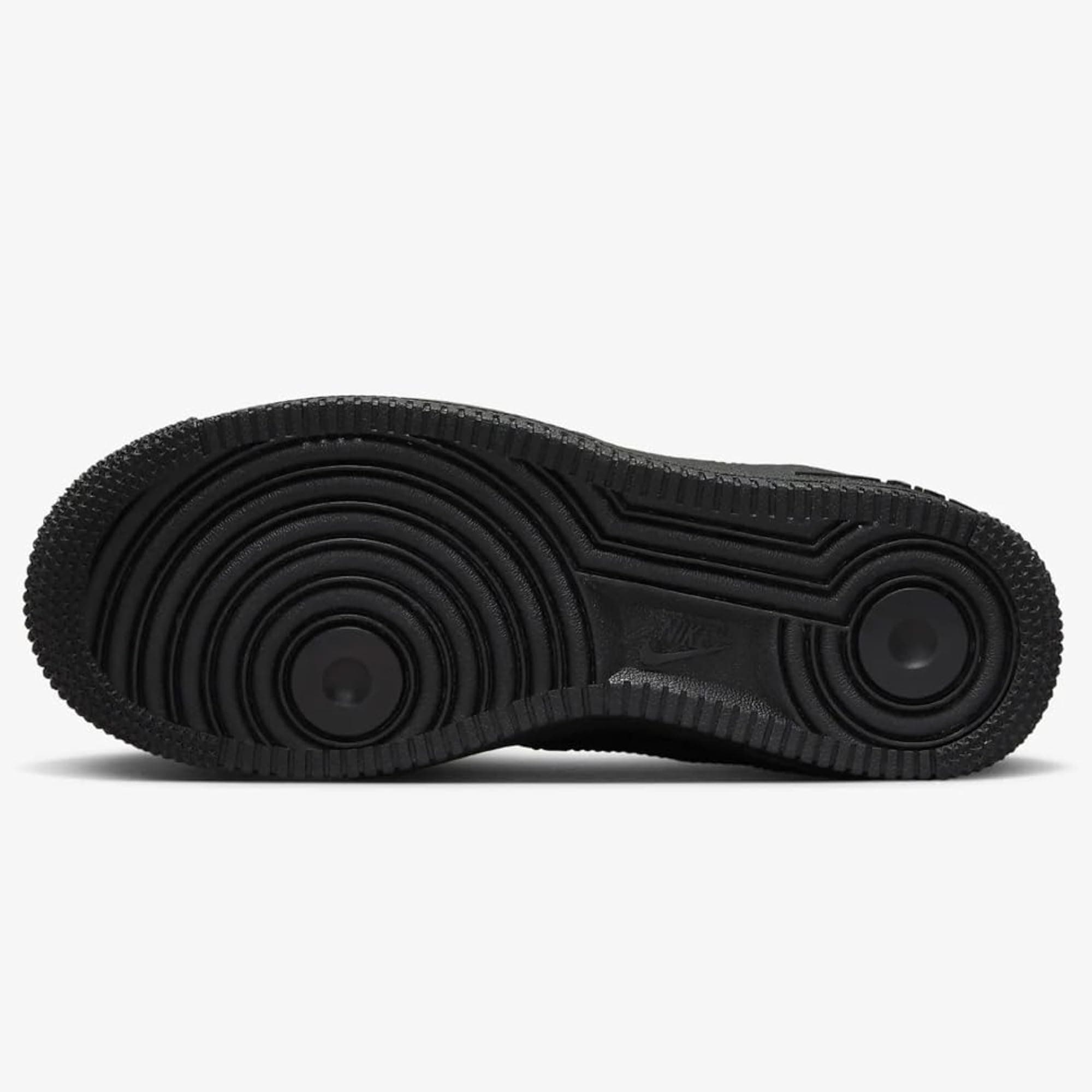 Nike Air Force 1 - Black/Black-black-black - 2Y - Thumbnail 4