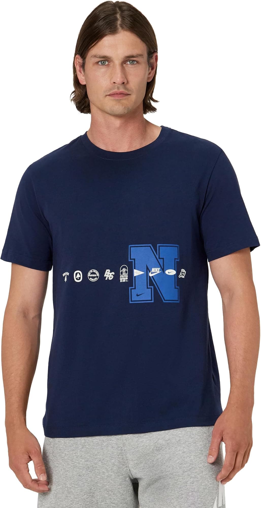 Nike Men's Sportswear Icon T-Shirt - Obsidian - XX-Large