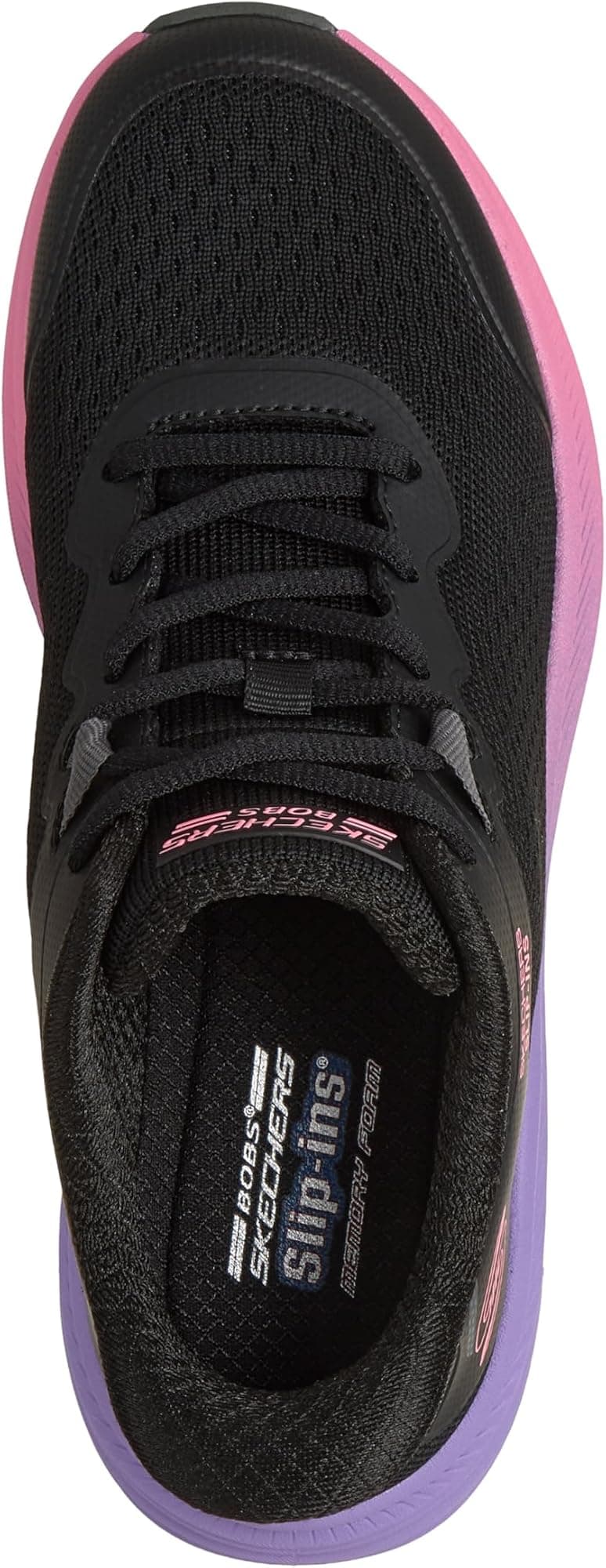 BOBS from SKECHERS Bobs Skillz - Too Essential - Black Multi - 6.5 - Thumbnail 3