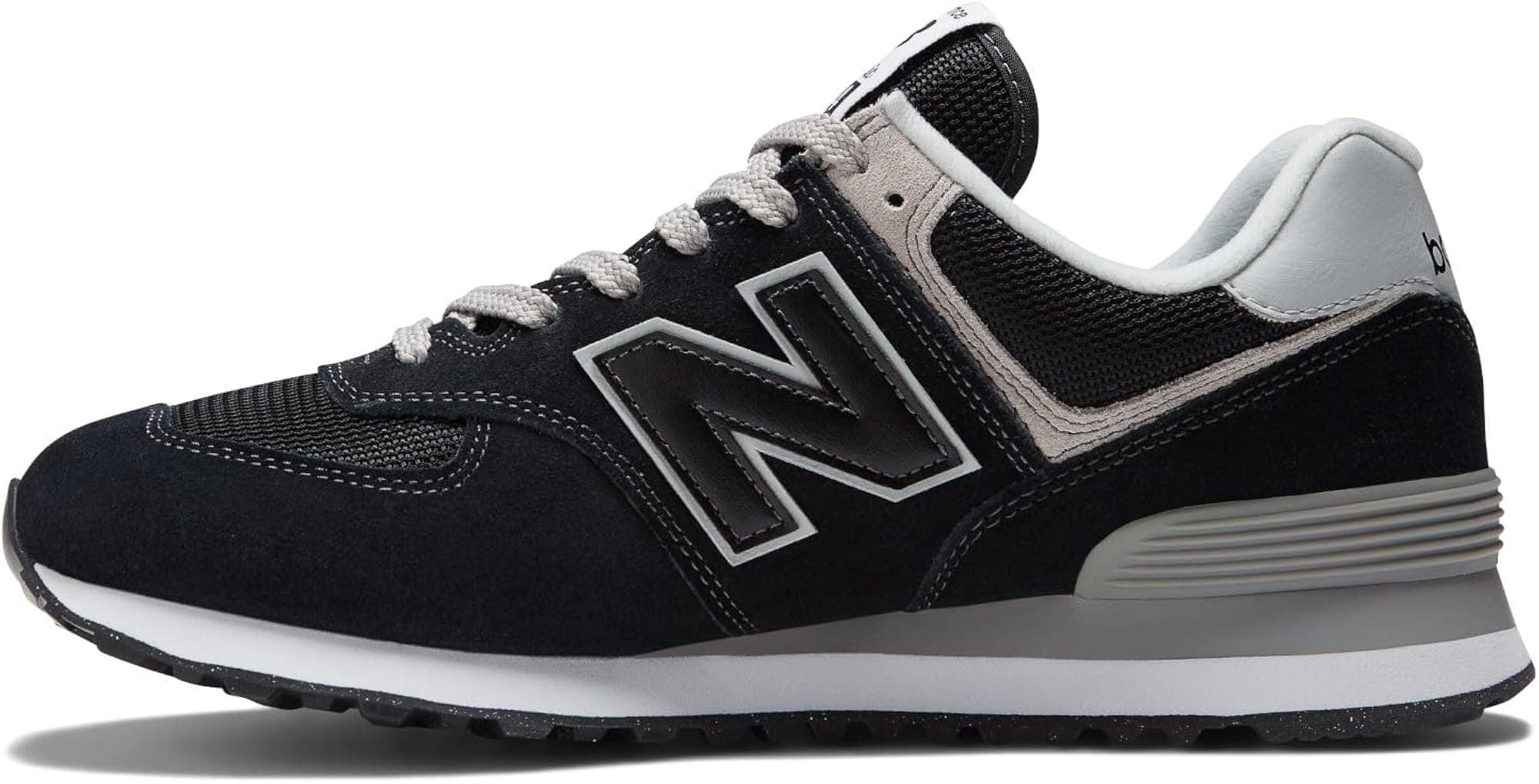 New Balance Men's Sneaker - Black/White - 10 - Thumbnail 6