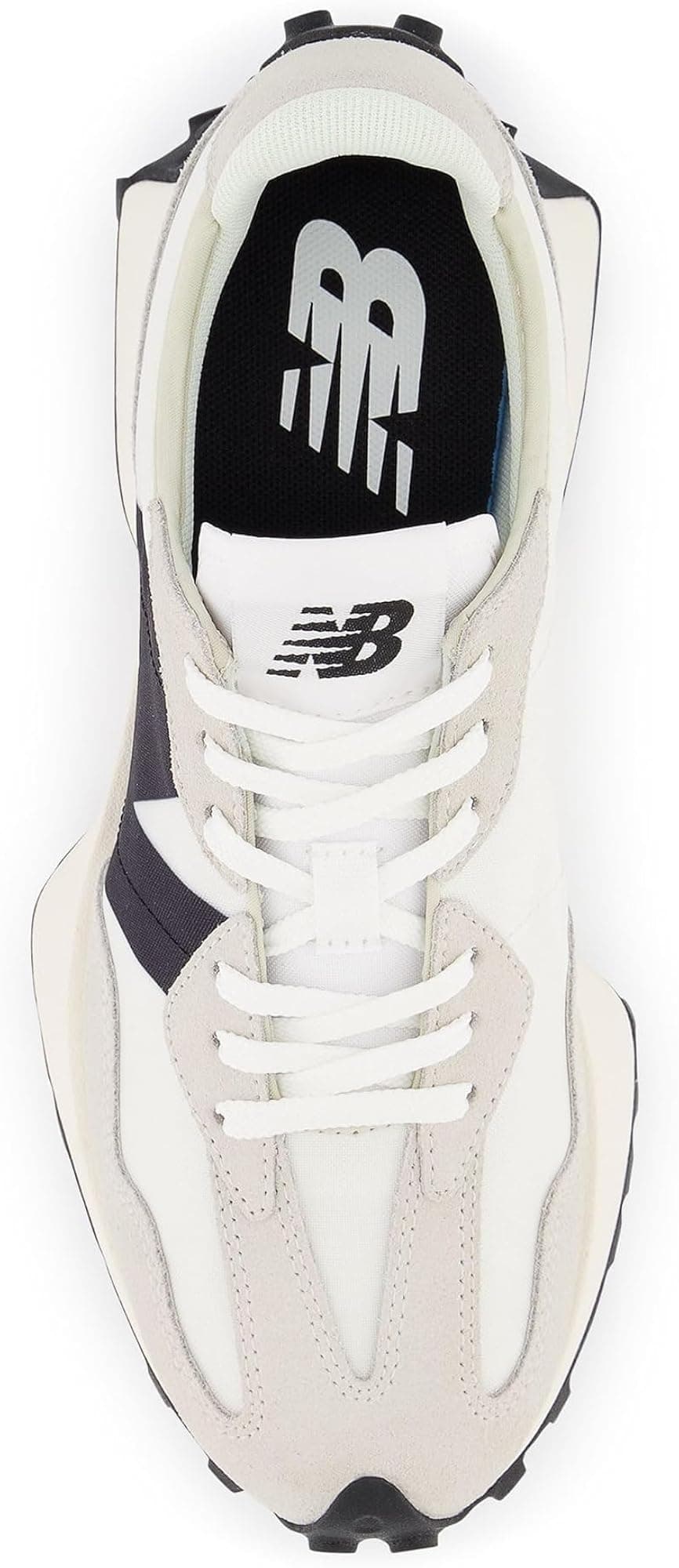 New Balance Women's 327 Sneaker - Sea Salt/White - 8 - Thumbnail 2